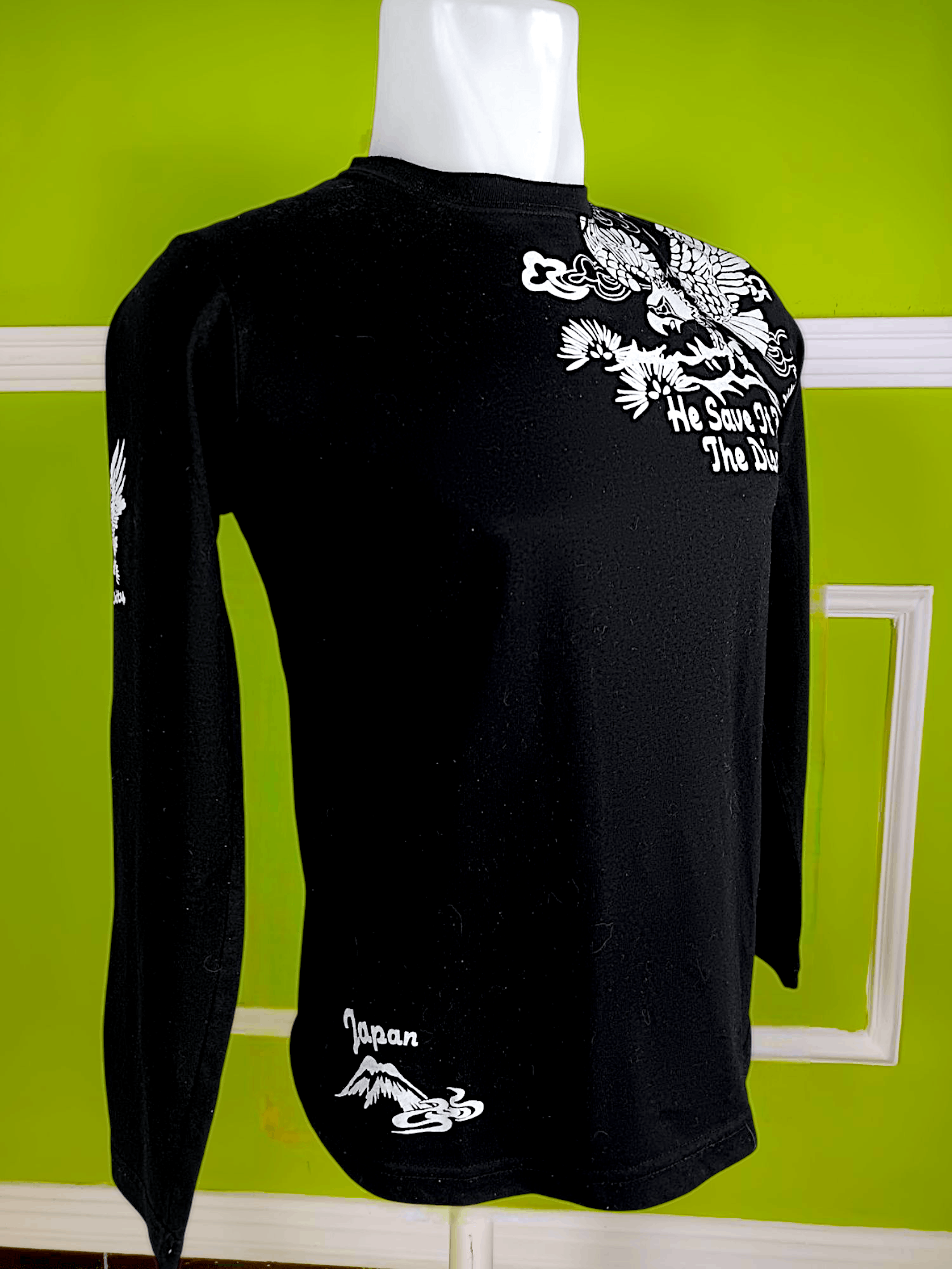 Japanese Brand Guardian Deity He Save From The Disaster long Sleeve t-shirt Size US M / EU 48-50 / 2 - 3 Thumbnail