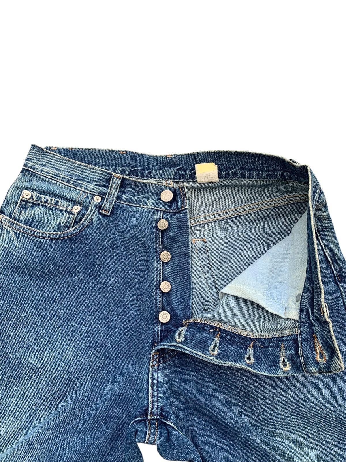 RRL Ralph Lauren VINTAGE RRL RALPH LAUREN MADE IN USA BUTTON FLY DENIM Size US 30 / EU 46 - 15 Thumbnail