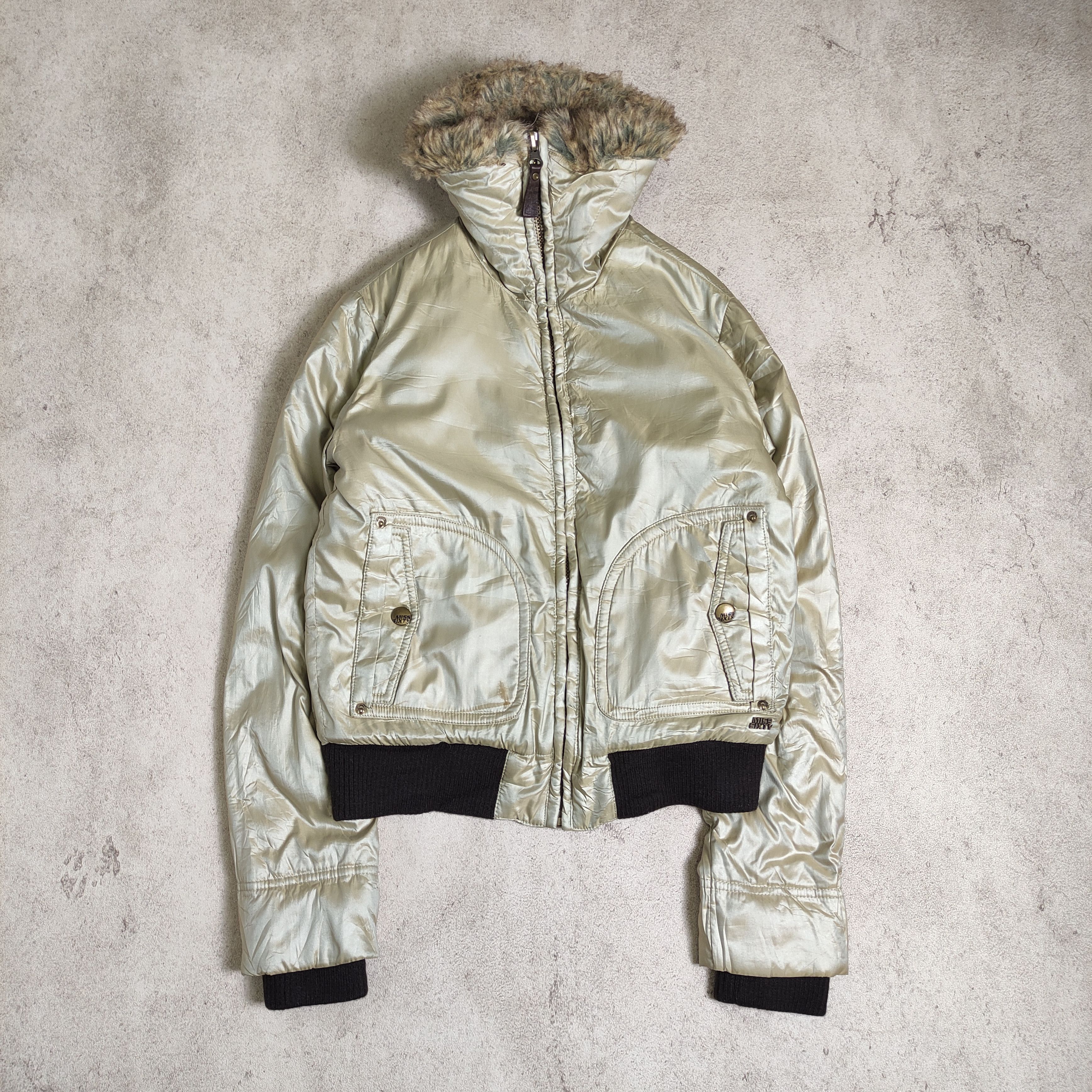 If Six Was Nine × Vintage Miss Sixty Fur Jacket Size US S / EU 44-46 / 1 - 4 Thumbnail