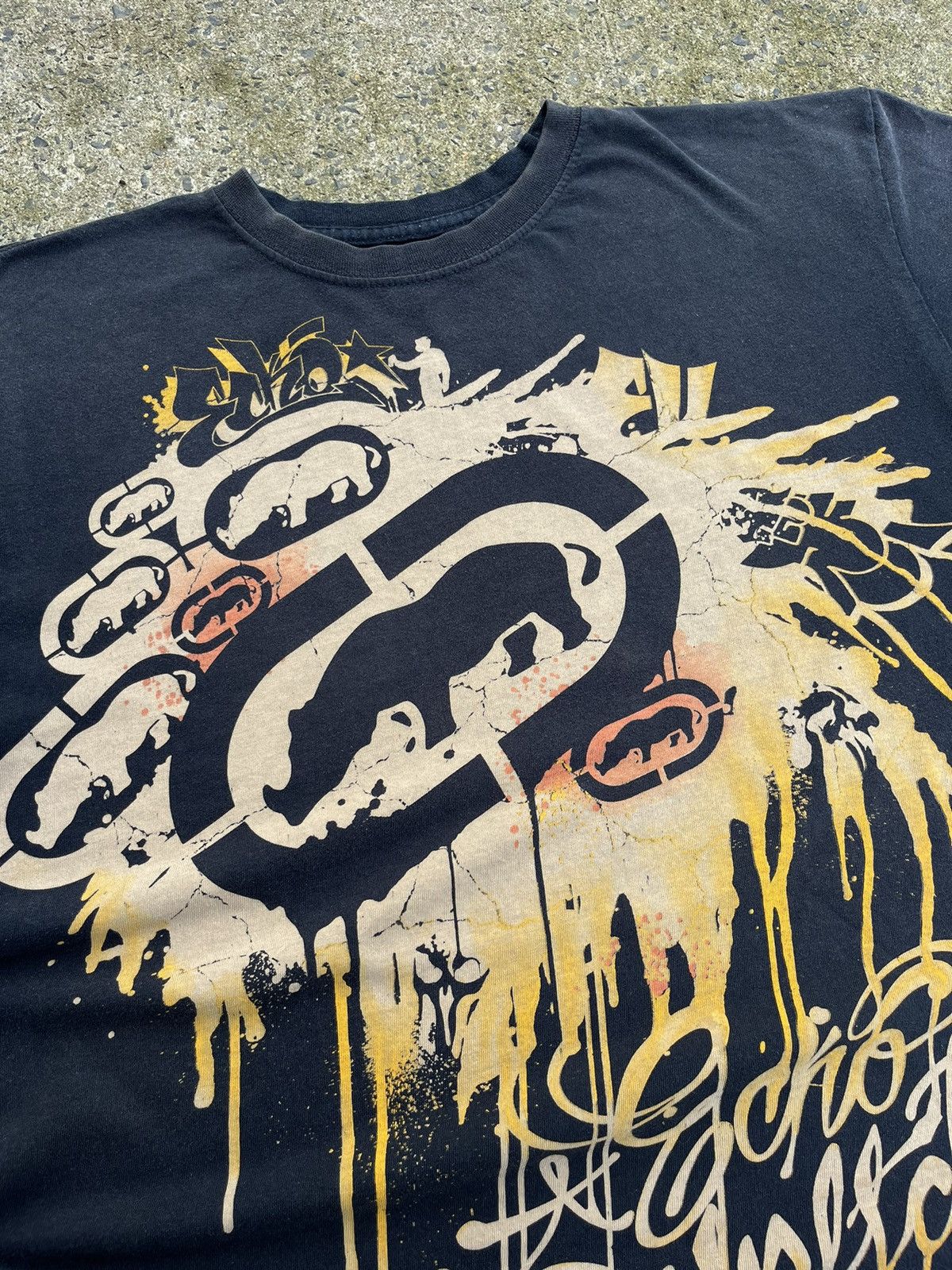 Ecko Unltd. Vintage Y2K Ecko Unitd. Faded T-Shirt Size US XL / EU 56 / 4 - 3 Thumbnail