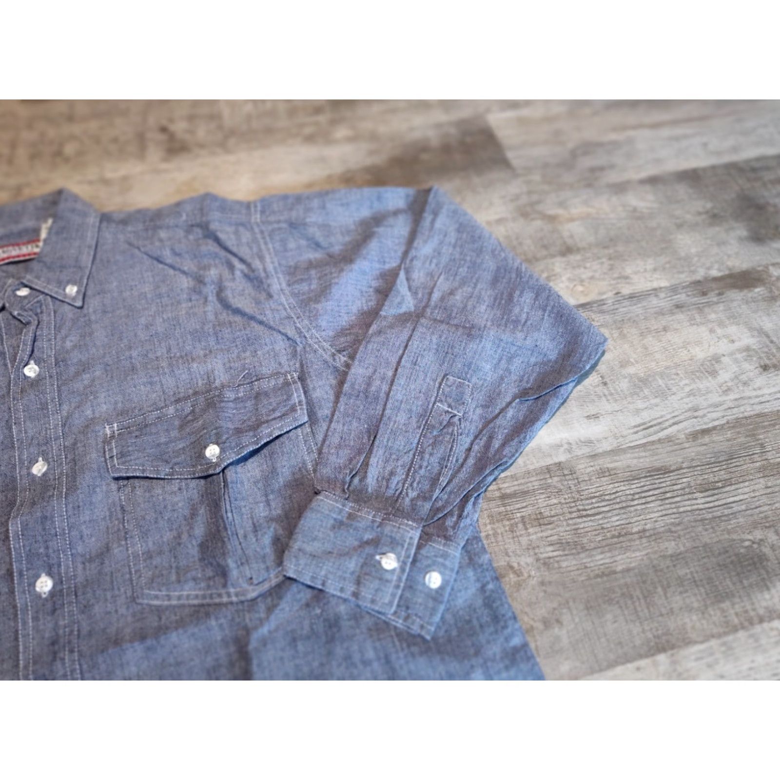 McGregor VINTAGE Magnetik by McGregor Men's Long Sleeve Button-Up Shirt Gray 90s Paisley Cotton Size M Size US M / EU 48-50 / 2 - 2 Thumbnail