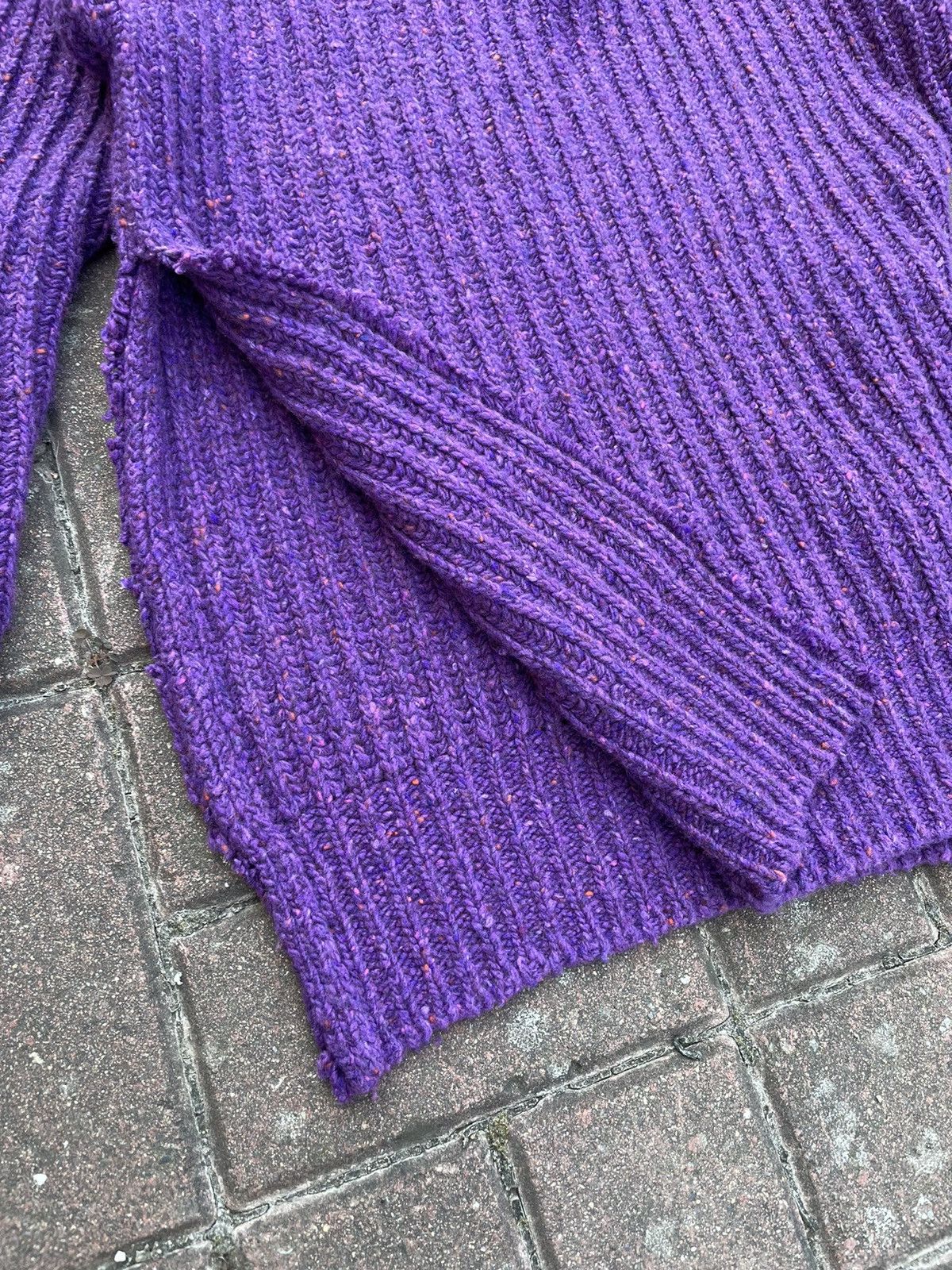 Marni Marni Striped Scarf Rib-Knit Sweater Size M / US 6-8 / IT 42-44 - 9 Thumbnail