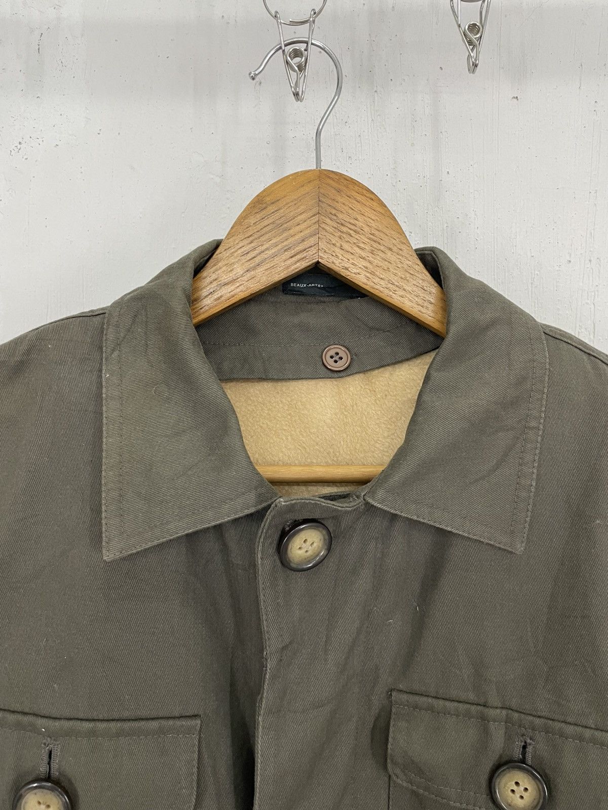Japanese Brand Beaux-Arts+ Fleece Liner Winter Jacket Size S / US 4 / IT 40 - 5 Thumbnail