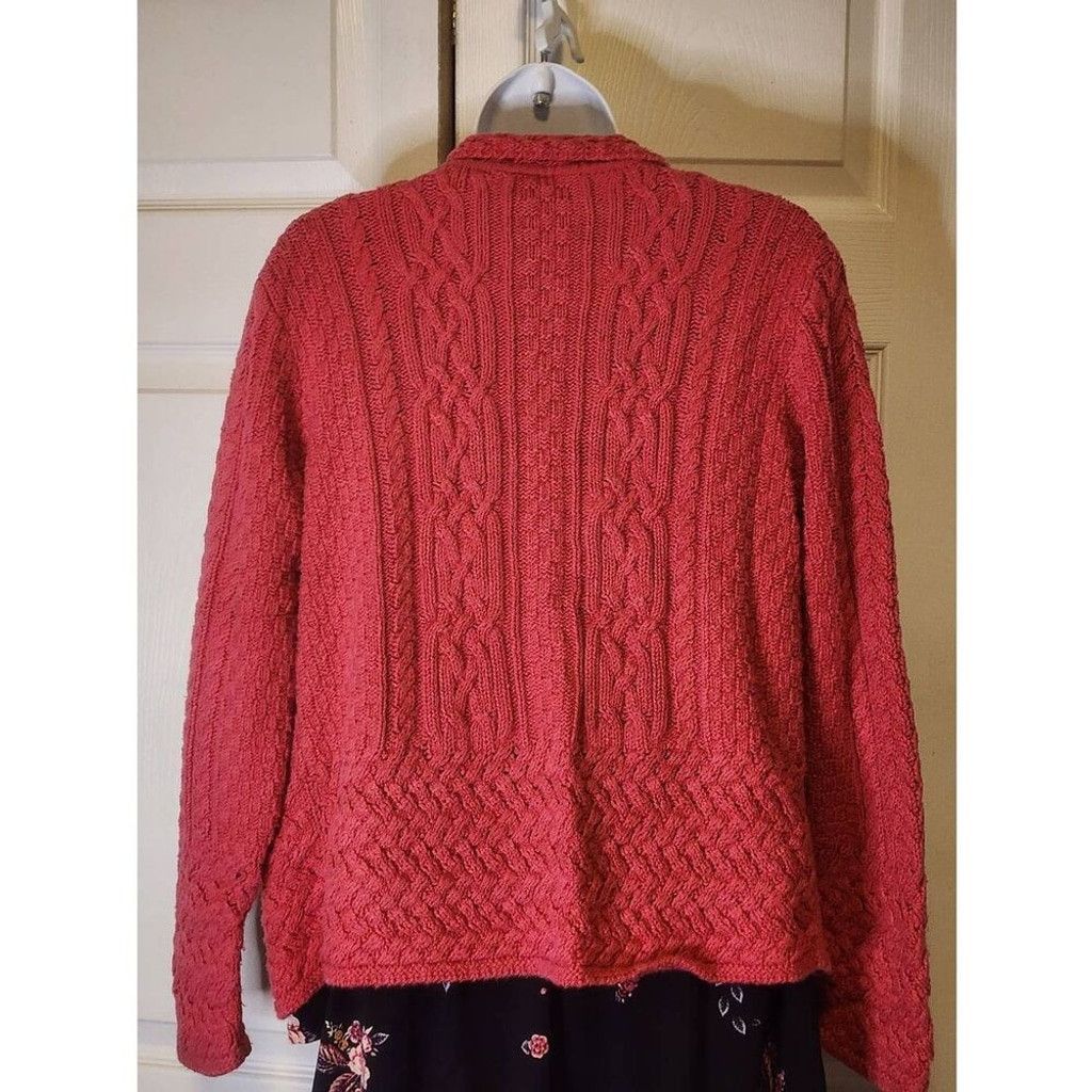 Talbots Talbots Pink Cardigan Size L / US 10 / IT 46 - 3 Thumbnail