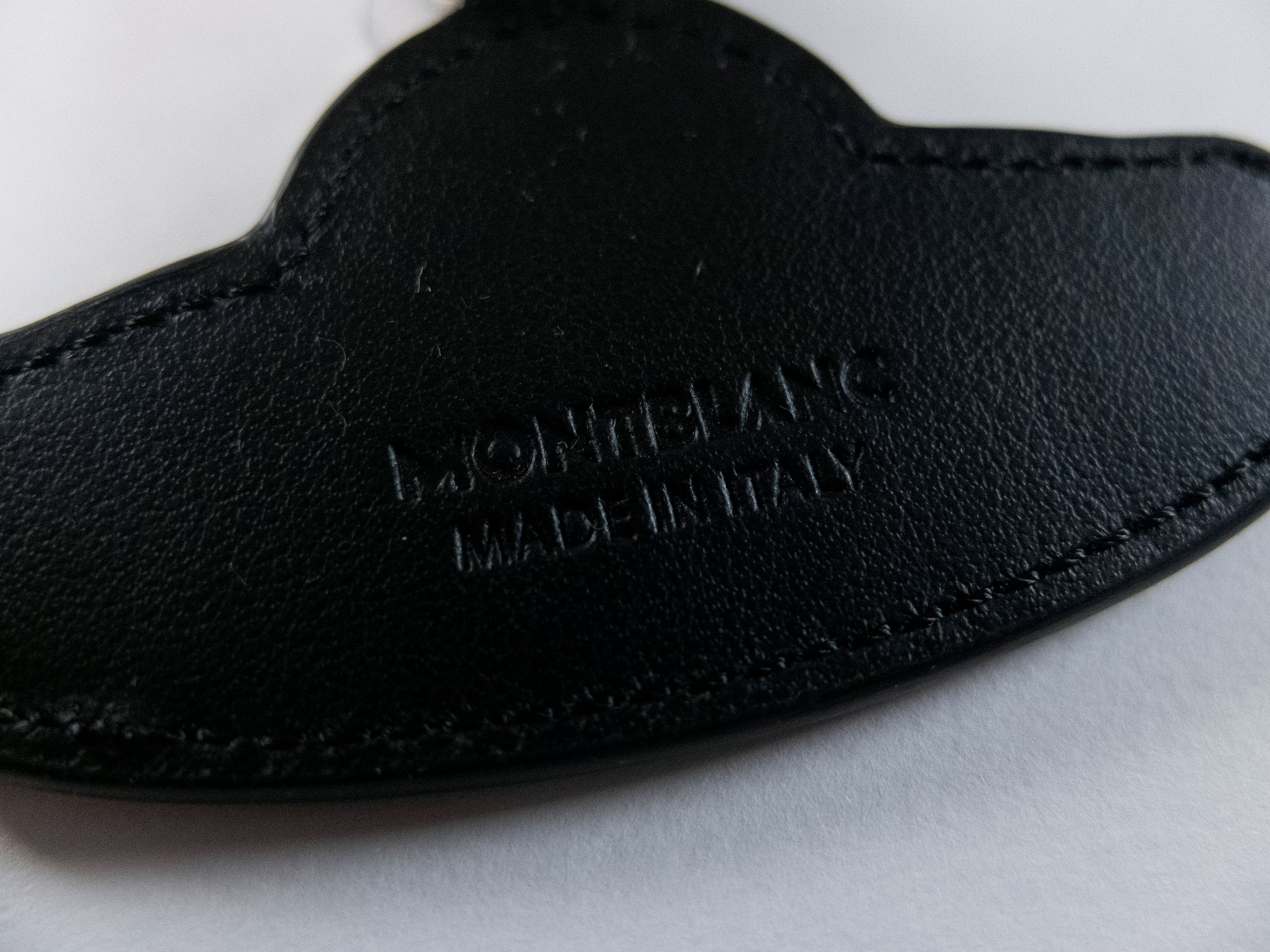 Montblanc MONTBLANC Meisterstück blue black UFO leather keyring q Size ONE SIZE - 5 Thumbnail