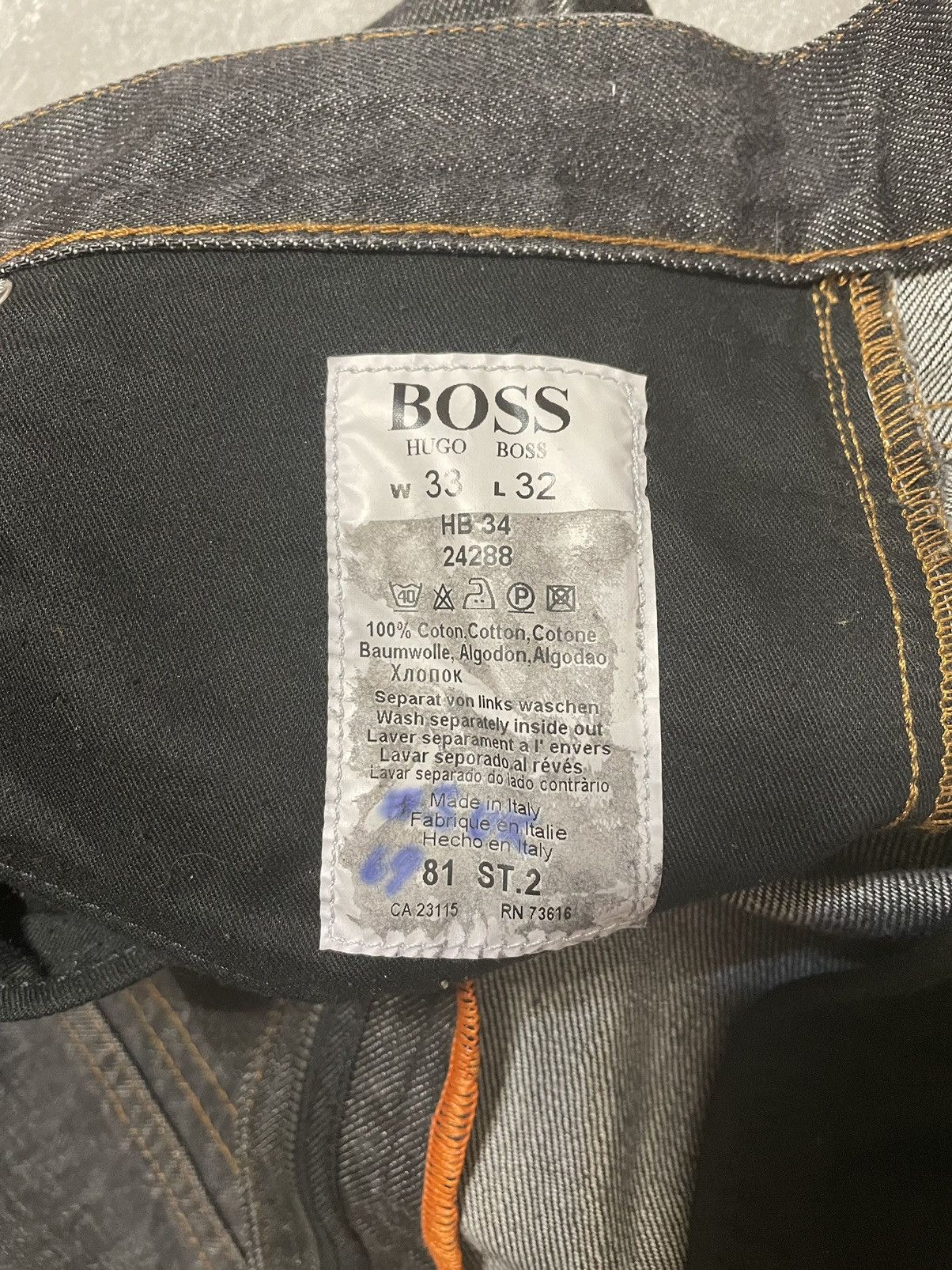 Hugo Boss HUGO BOSS Orange Label denim size 33 Size US 33 - 6 Thumbnail