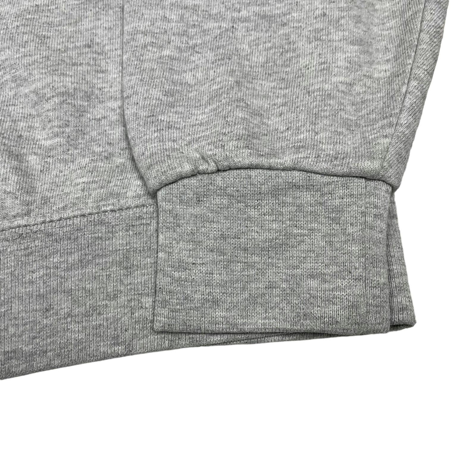 Nike × Vintage Vintage Nike Men's Gray Swoosh Pullover Fleece Sweatshirt S Size US S / EU 44-46 / 1 - 5 Thumbnail