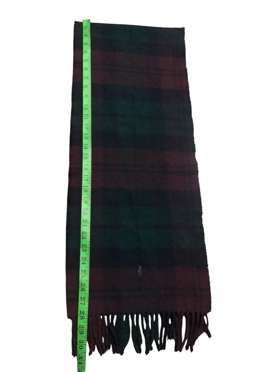 Polo Ralph Lauren × Ralph Lauren × Ralph Lauren Blue Label Vtg Polo Ralph Lauren Lambswool Tartan Multicolor Muffler Size ONE SIZE - 10 Thumbnail