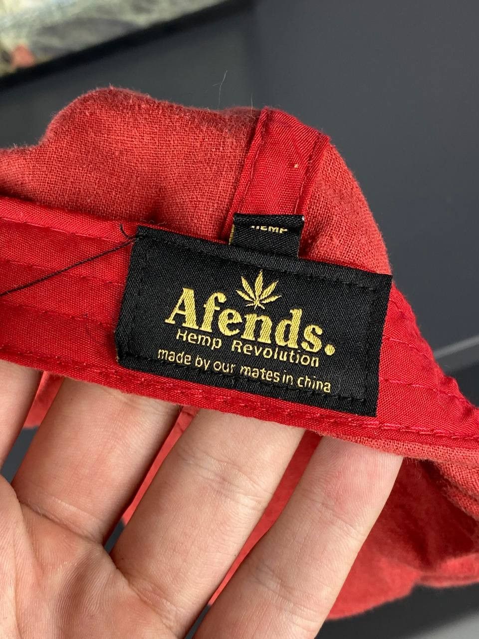 Afends Afends Summer 100% Hemp Logo Hat Cap Size ONE SIZE - 5 Thumbnail