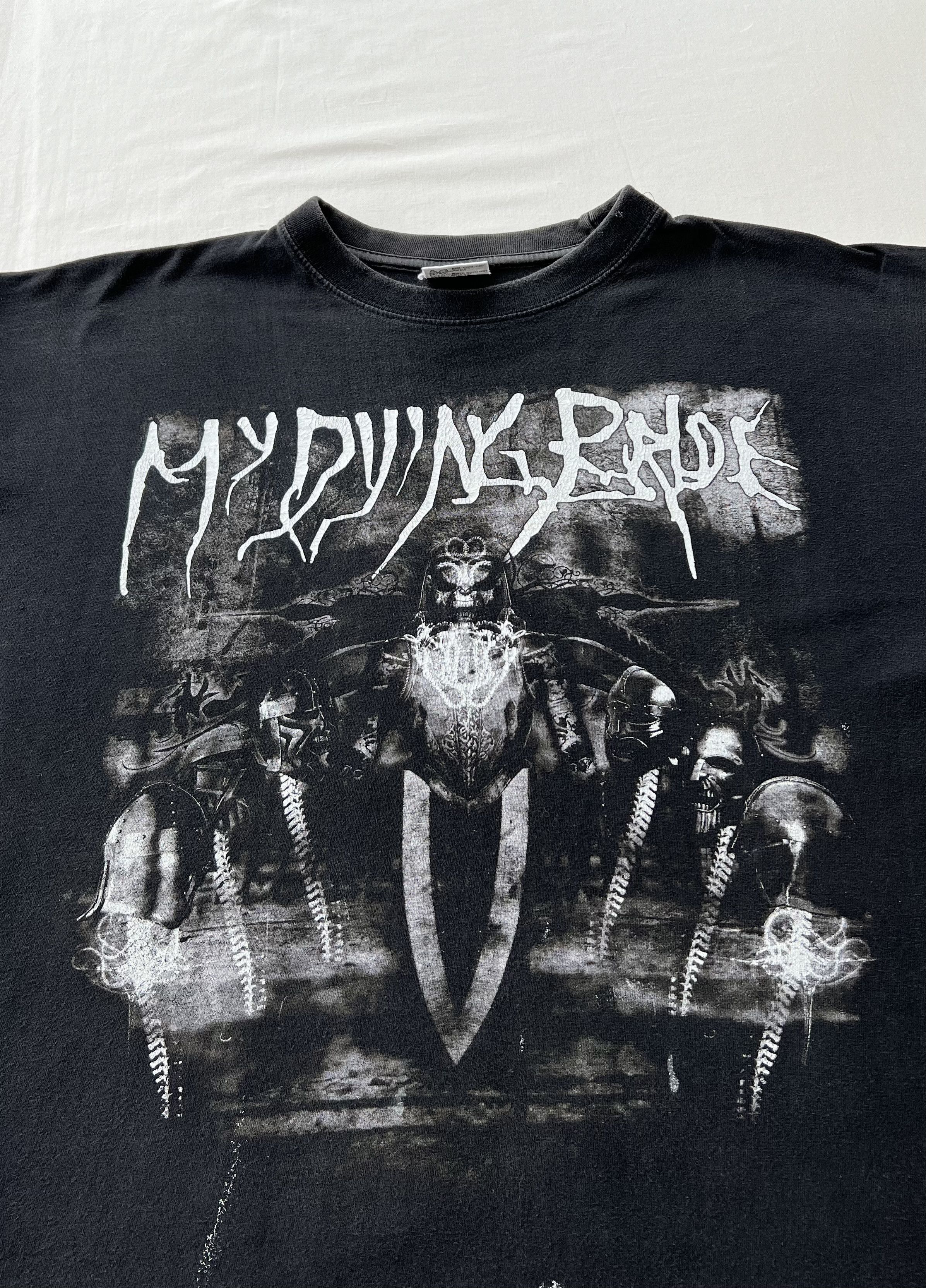 Band Tees Vintage 2007 My Dying Bride A Line of Deathless Kings Size US XL / EU 56 / 4 - 6 Thumbnail