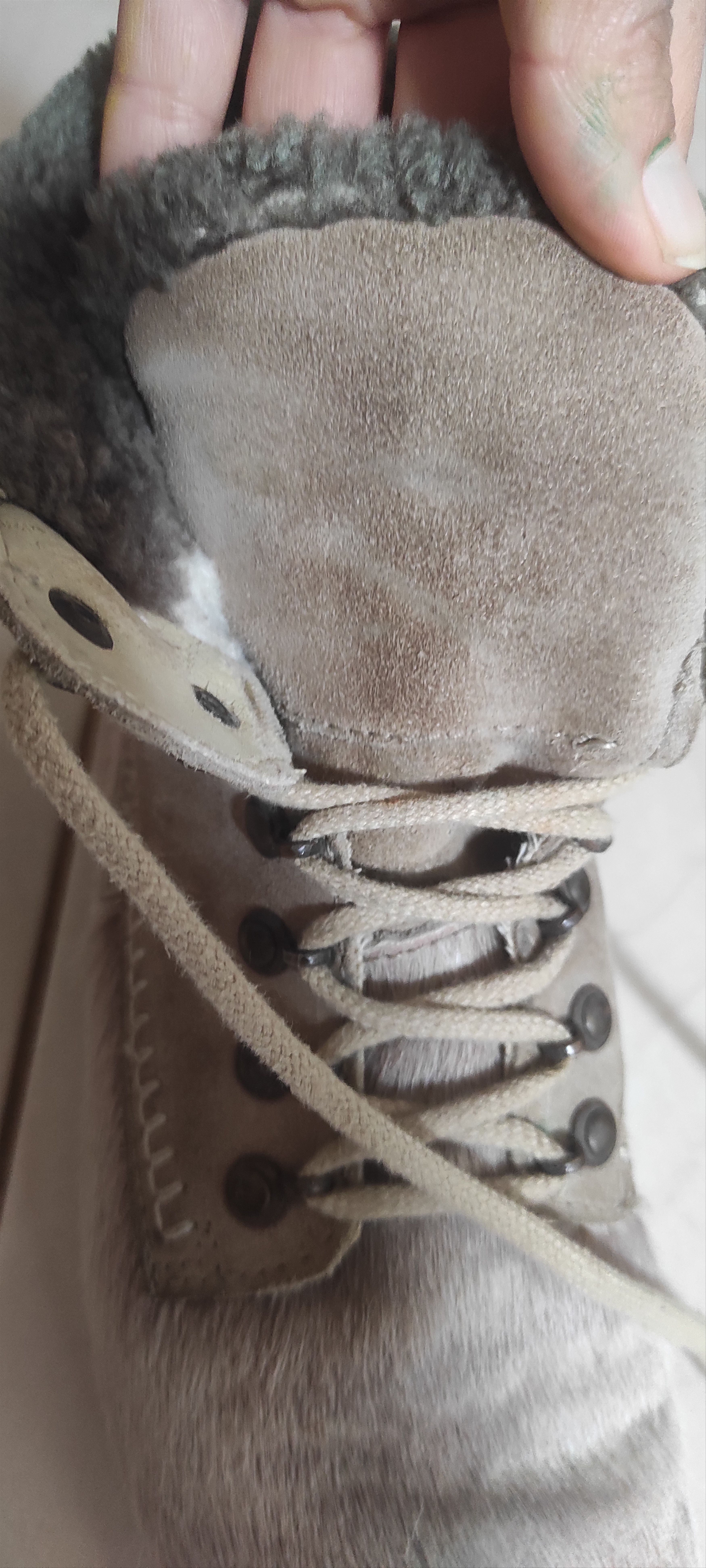 Other Tecnica Yeti Shearling Fur Wool Lace-Up Snow Boots Winter Size US 11 / IT 41 - 16 Thumbnail