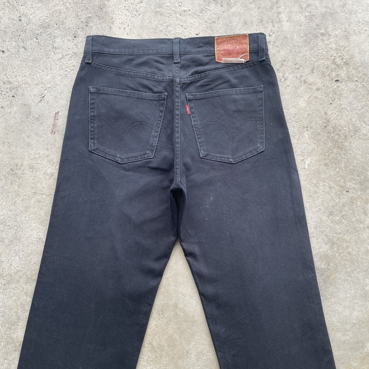 Levi's Vintage Levi’s 502 Black Jeans Faded Pants Denim Distressed Size US 32 / EU 48 - 11 Thumbnail