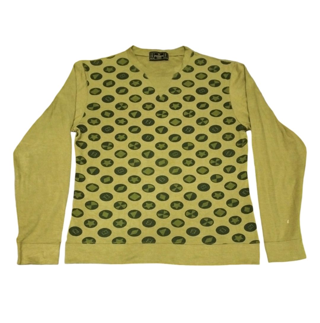 Fendi Fendi Long Sleeve Shirt Size M / US 6-8 / IT 42-44 - 1 Thumbnail