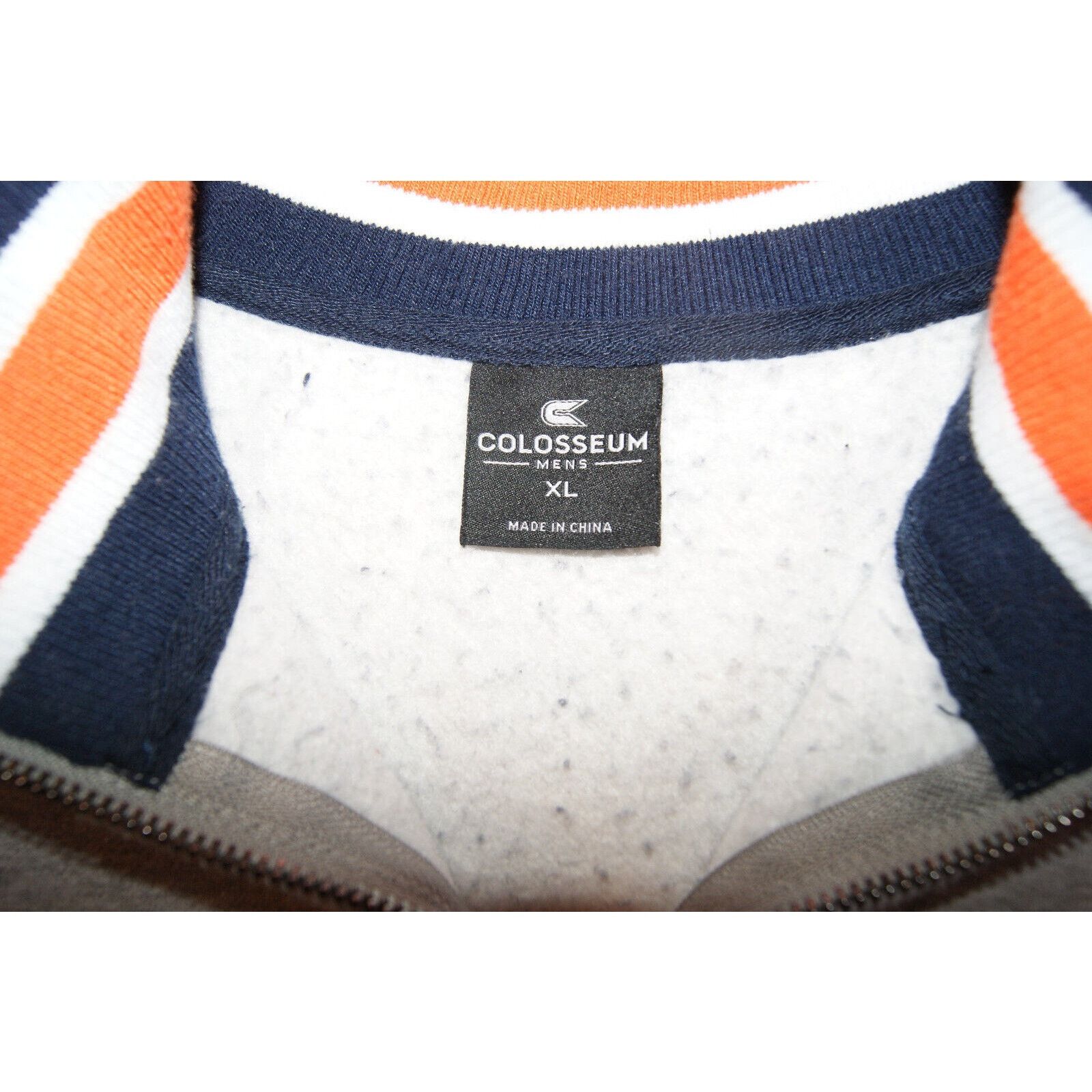 Colosseum Athletics ILLINOIS FIGHTING IILLINI Colosseum Men XL 1/4 Zip Embroider Size US XL / EU 56 / 4 - 4 Thumbnail