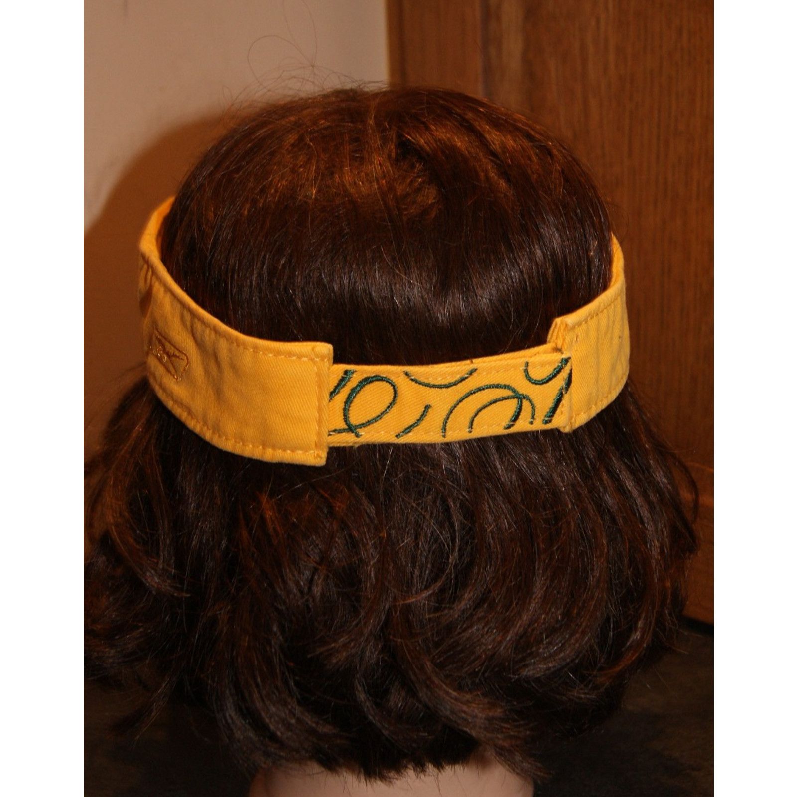 Reebok VTG Y2K Green Bay Packers Reebok Golf Visor Hat Size ONE SIZE - 4 Thumbnail
