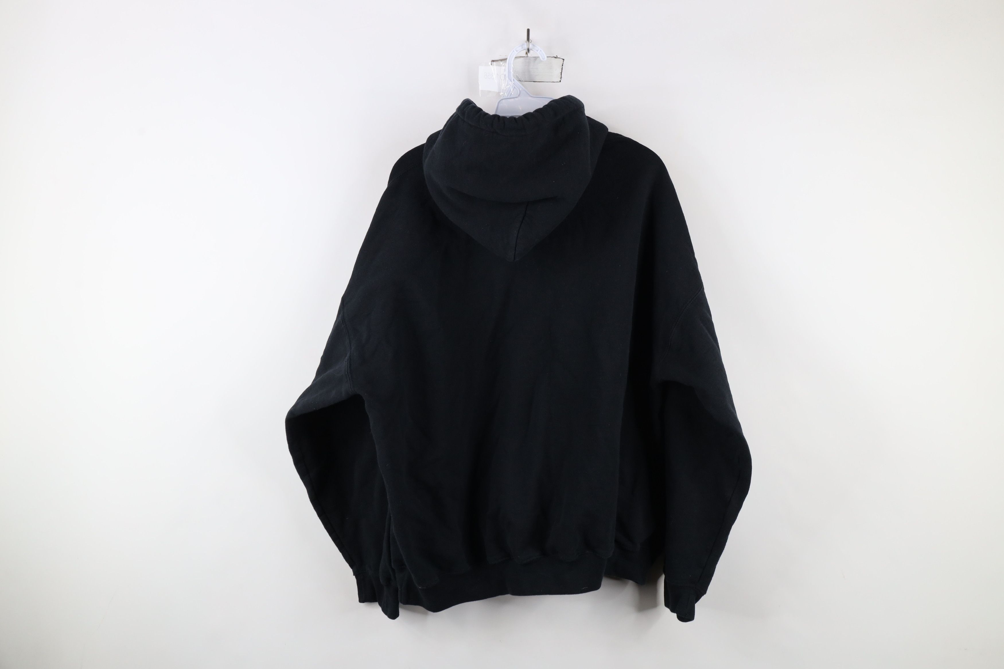 Vintage Vintage 90s Kappa Psi Fraternity Hoodie Sweatshirt Black Size US XL / EU 56 / 4 - 8 Thumbnail