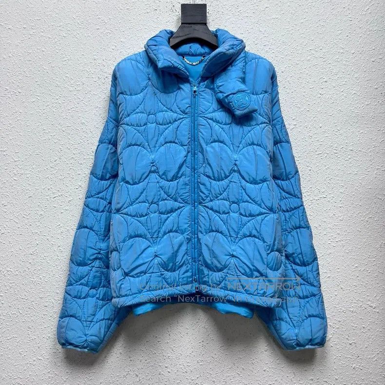 Louis Vuitton Louis Vuitton Blue three-flowered cotton jacket Size US M / EU 48-50 / 2 - 1 Thumbnail