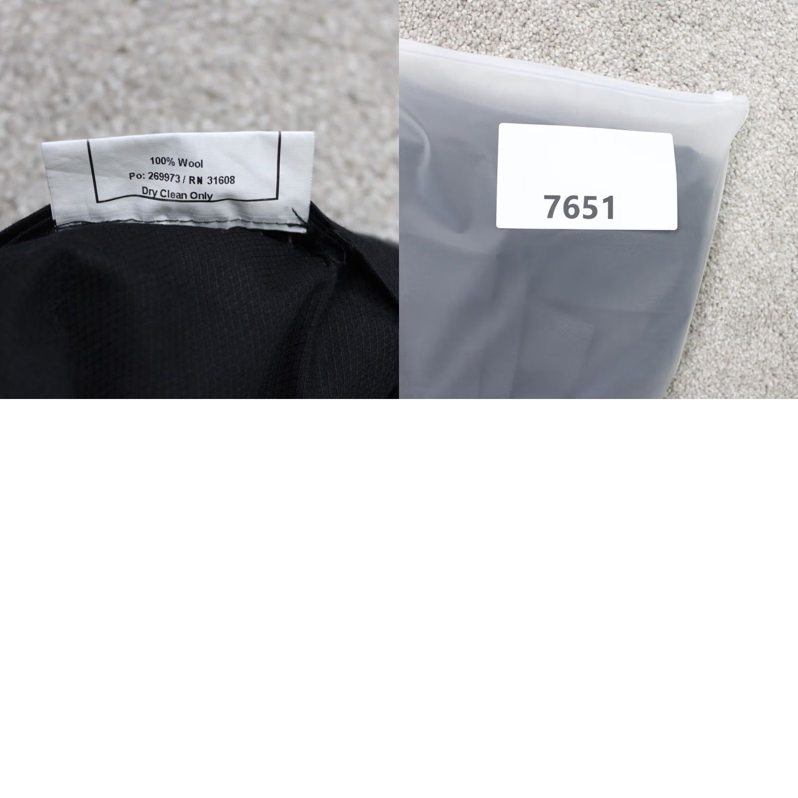Jos. A. Bank Jos. A. Bank Dress Pants Mens 34x30 Black Tailored Fit 100% Wool Regular Straight Front Dress Pants Mens Black Wool 34x30 Size US 34 / EU 50 - 9 Thumbnail