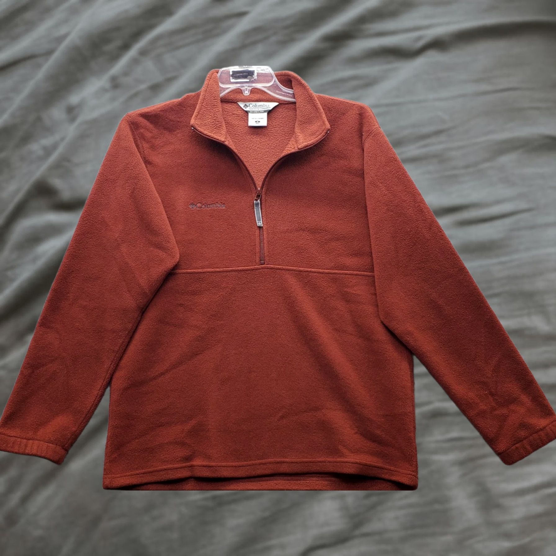 PONY Columbia Mens Pullover Fleece Sweater Mock Neck Half Zip Multi XS? - (Original size M) Size US M / EU 48-50 / 2 - 1 Thumbnail