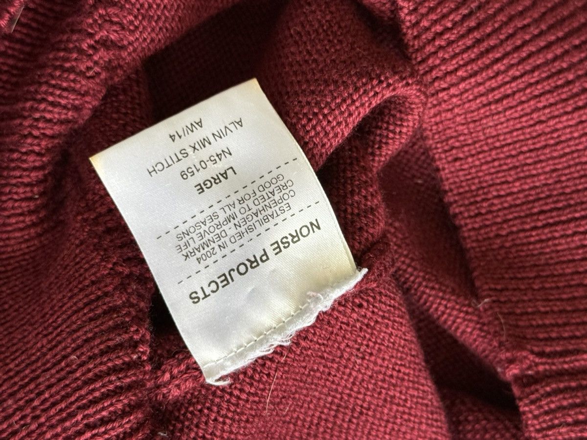 Norse Projects AW/14 Norse Projects Alvin Mix Stitch Knit wool sweater Size US L / EU 52-54 / 3 - 5 Thumbnail