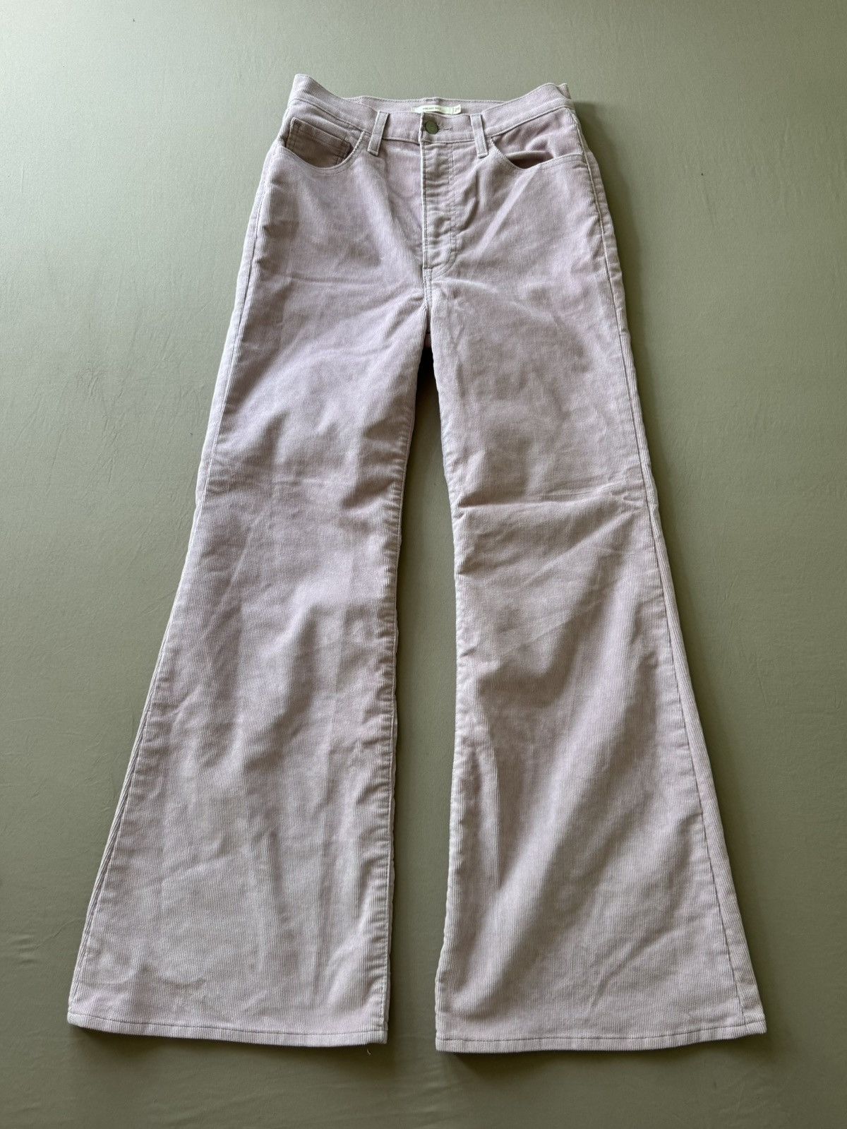 Levi's Levi’s Bell Bottom Corduroy Ribcage Jeans Size 29" - 1 Thumbnail