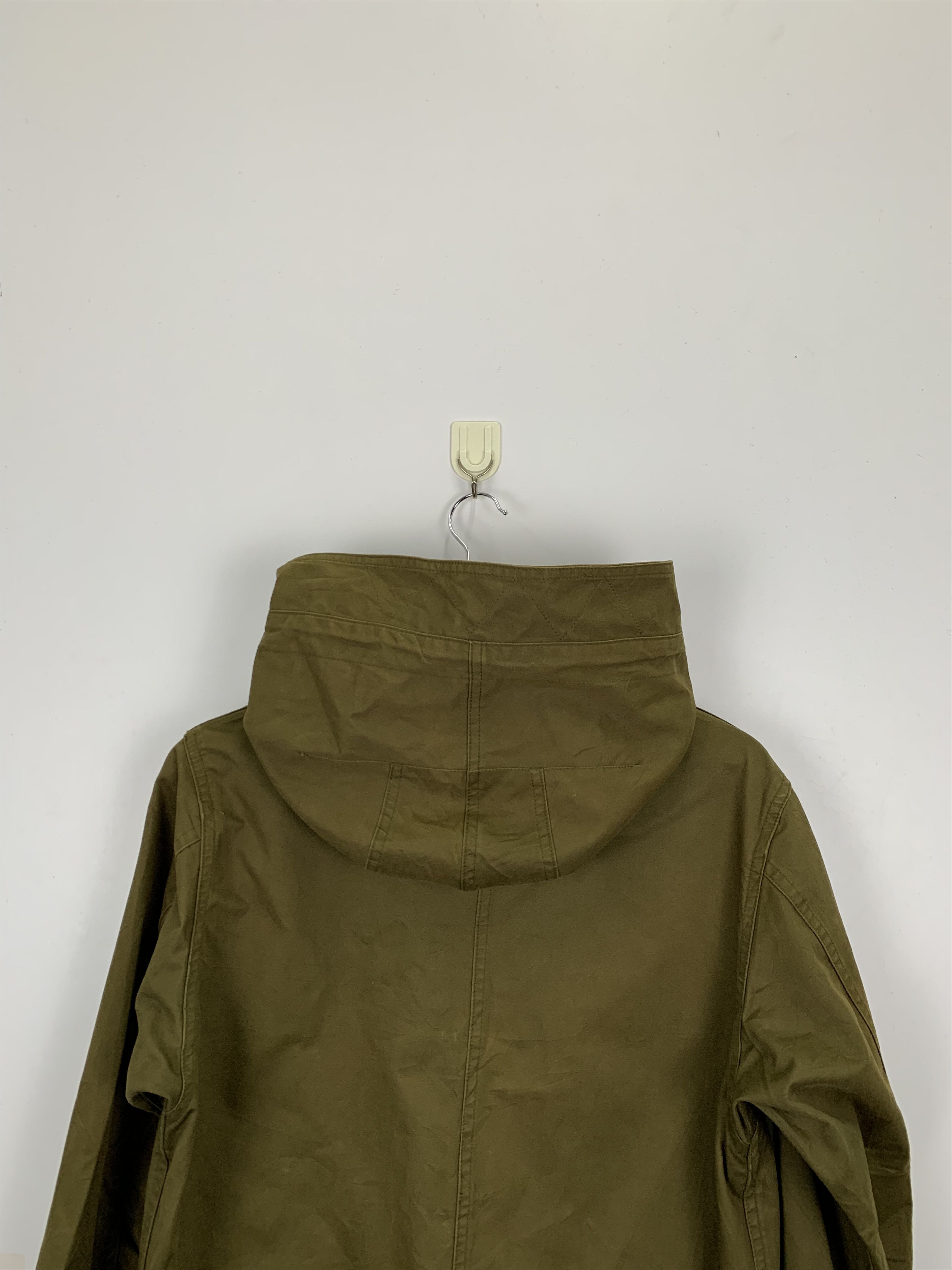 Japanese Brand Vintage Journal Standard Hoodie Parka Jacket Military J0816 Size US L / EU 52-54 / 3 - 4 Thumbnail