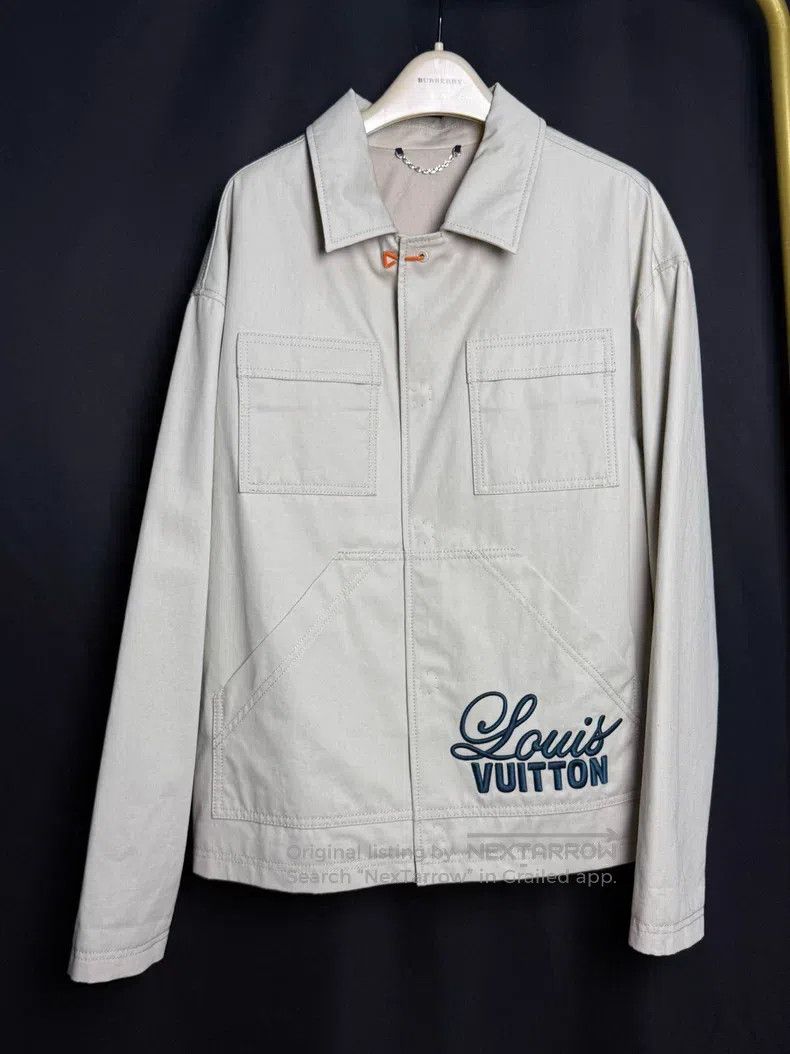 Louis Vuitton Louis Vuitton Embroidered logo cargo jacket Size US S / EU 44-46 / 1 - 1 Thumbnail