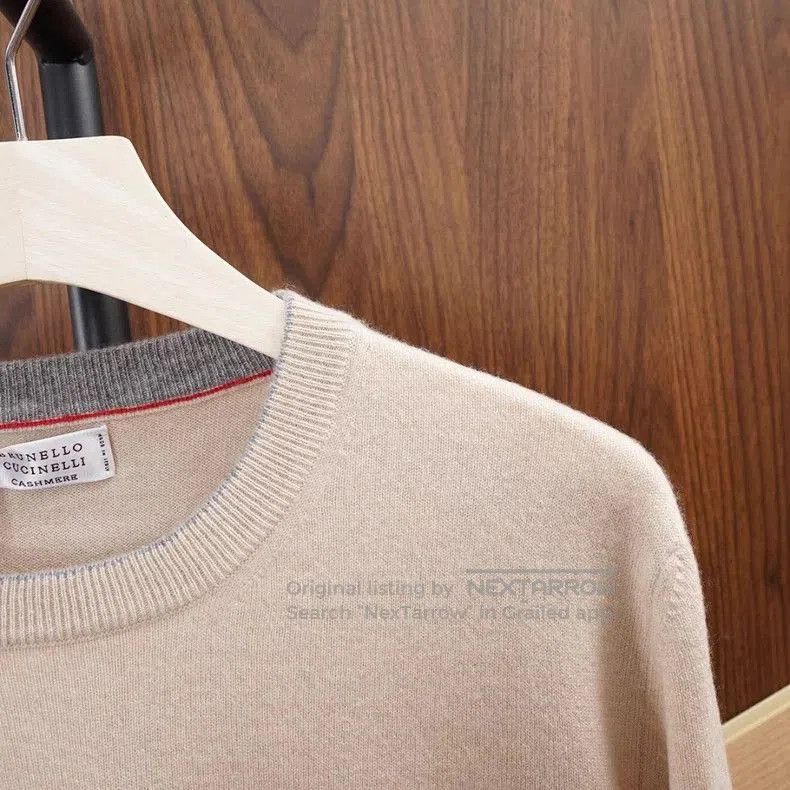 Brunello Cucinelli Brunello Cucinelli Cashmere Crewneck Sweater. Size US L / EU 52-54 / 3 - 5 Thumbnail