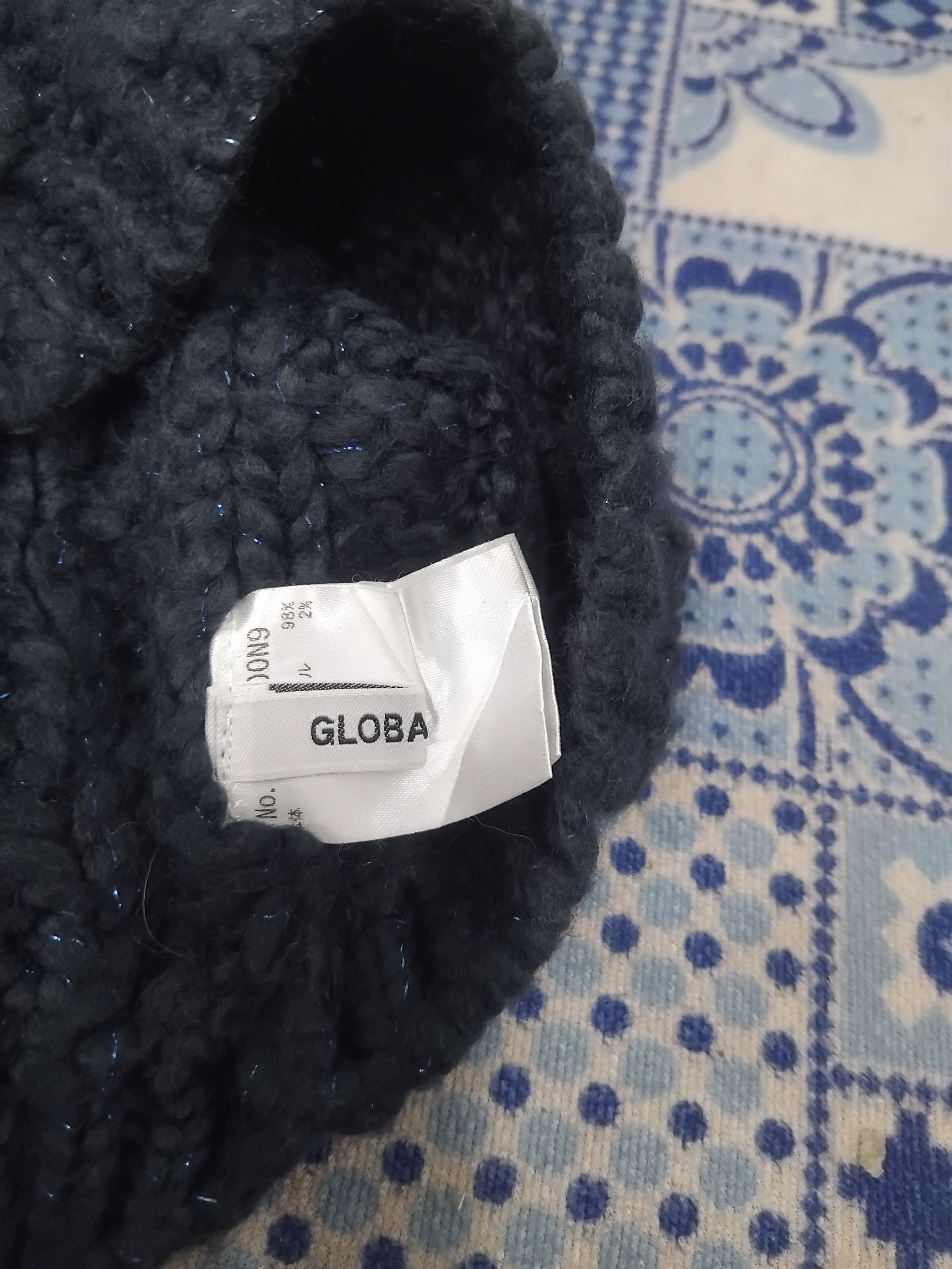 Global Work 💥Global work blue work beanie hat Size ONE SIZE - 2 Thumbnail