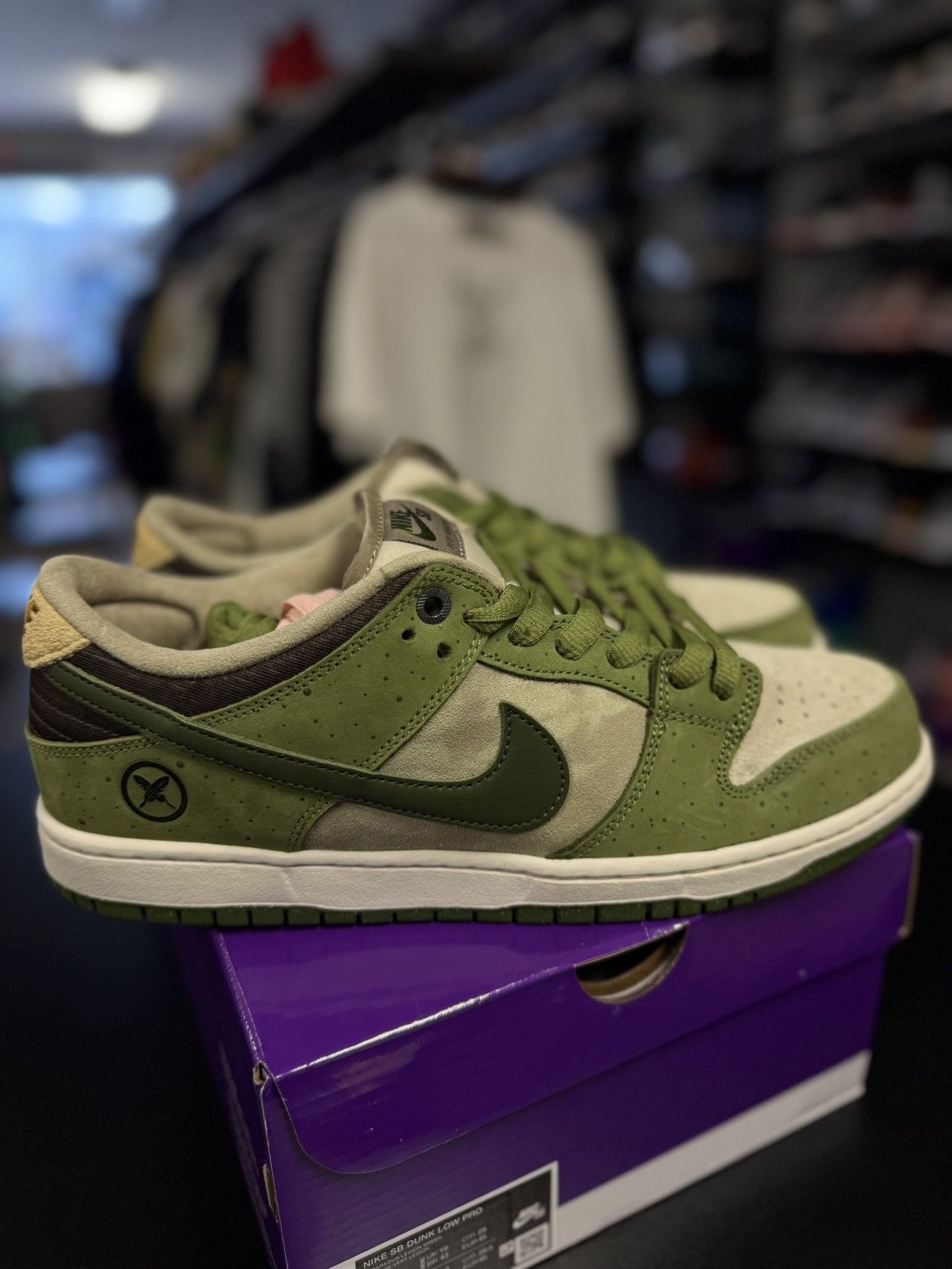 Nike Nike Dunk Low Yuto Horigome Matcha Size 11 (NEW) Size US 11 / EU 44 - 10 Thumbnail