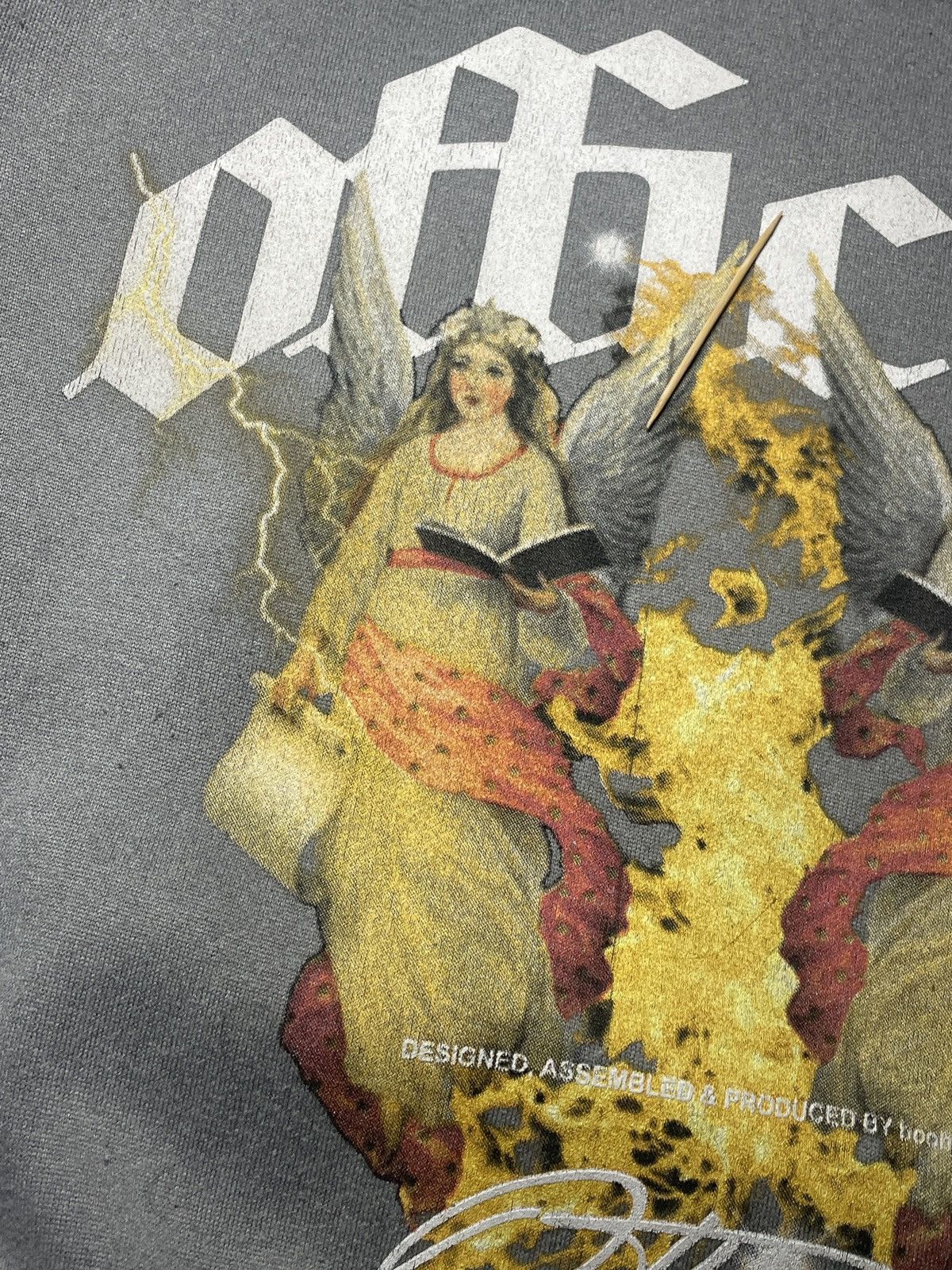 Vintage 🔥Offers🔥Streetwear Spellout Hoodie Boxy Fit Cozy Hype Size US M / EU 48-50 / 2 - 8 Thumbnail