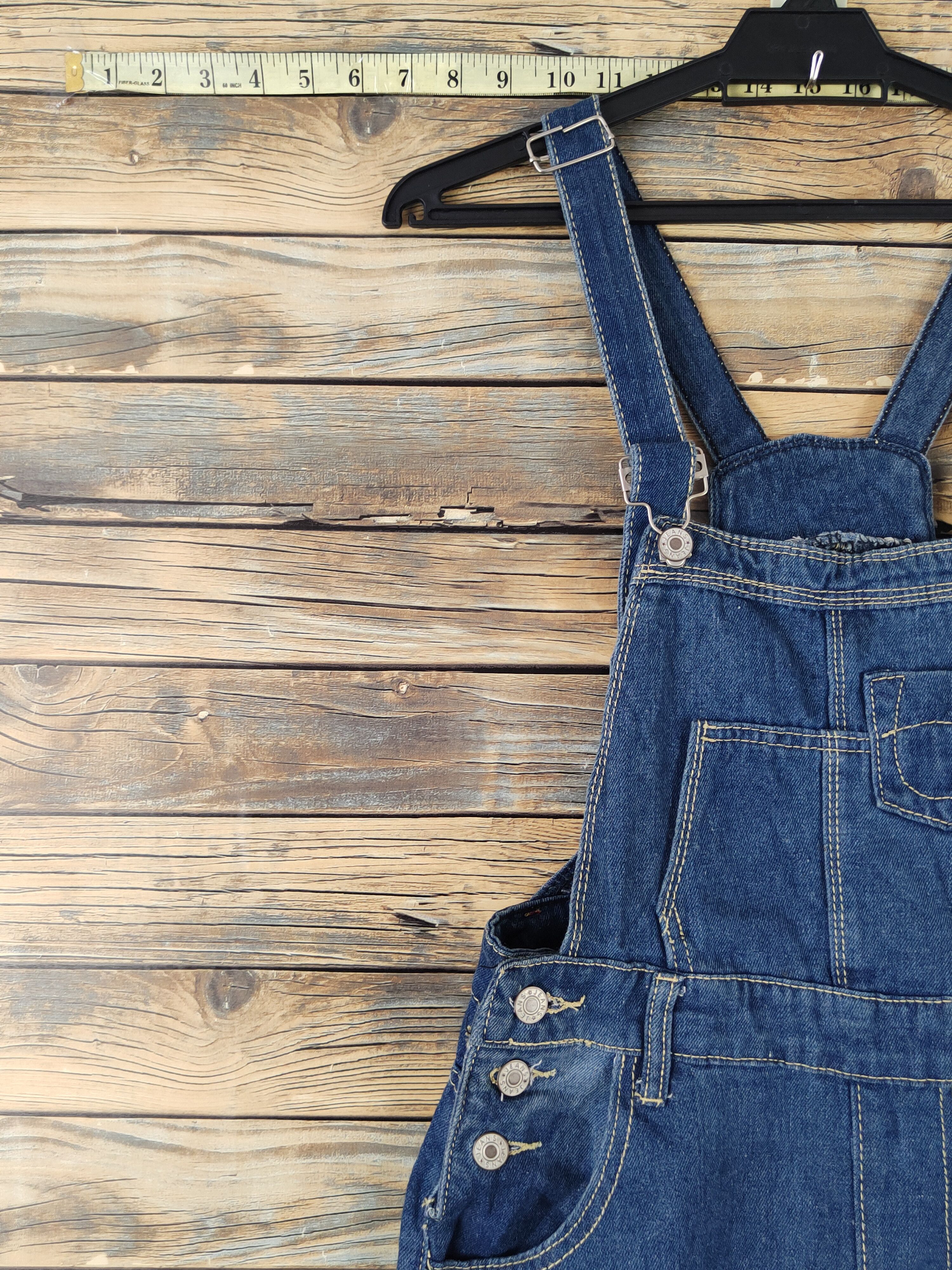 Japanese Brand × Vintage Vintage Japanese Brand Blue Denim Jumpsuits Size 30" / US 8 / IT 44 - 3 Thumbnail