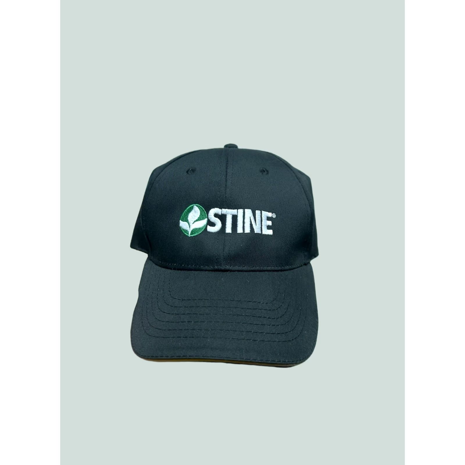 Vintage Stine Hat Cap Embroidered Logo Black Adjustable Straps Baseball Cap Men Size ONE SIZE - 1 Thumbnail