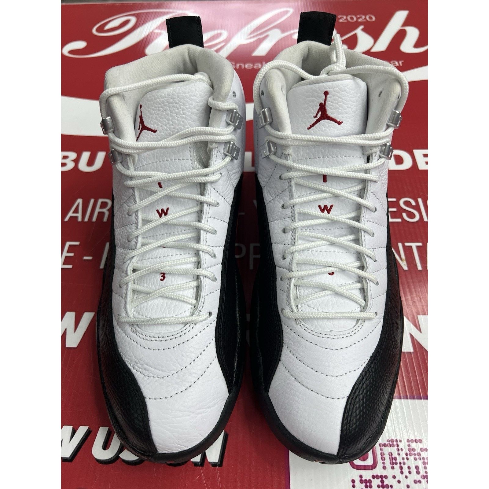 Jordan Brand Air Jordan 12 Retro Taxi Flip Size 8.5 (CT8013-162) Size US 8.5 / EU 41-42 - 4 Thumbnail