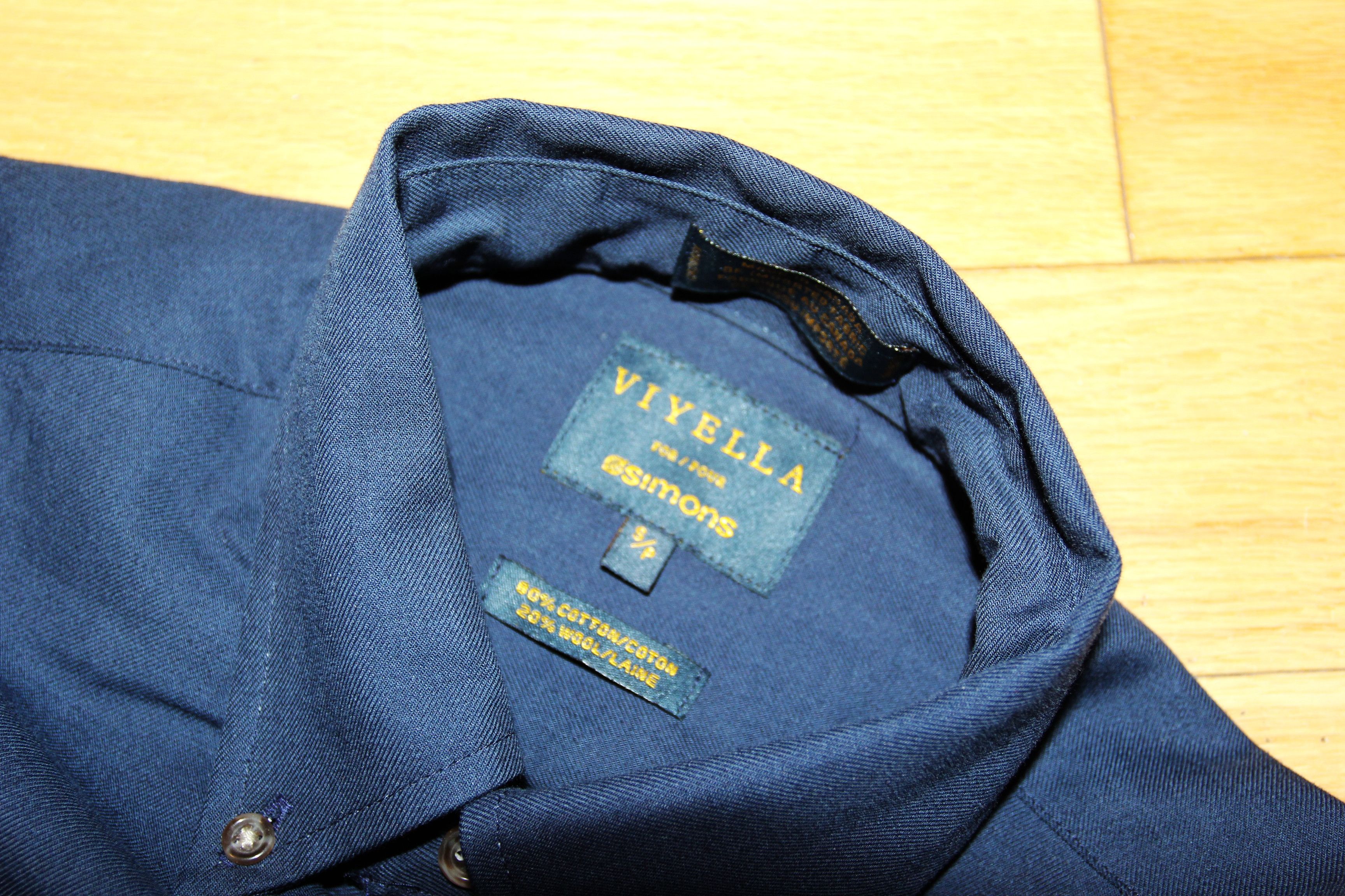 Viyella BNWT AW25 VIYELLA NAVY SHIRT S Size US S / EU 44-46 / 1 - 7 Thumbnail