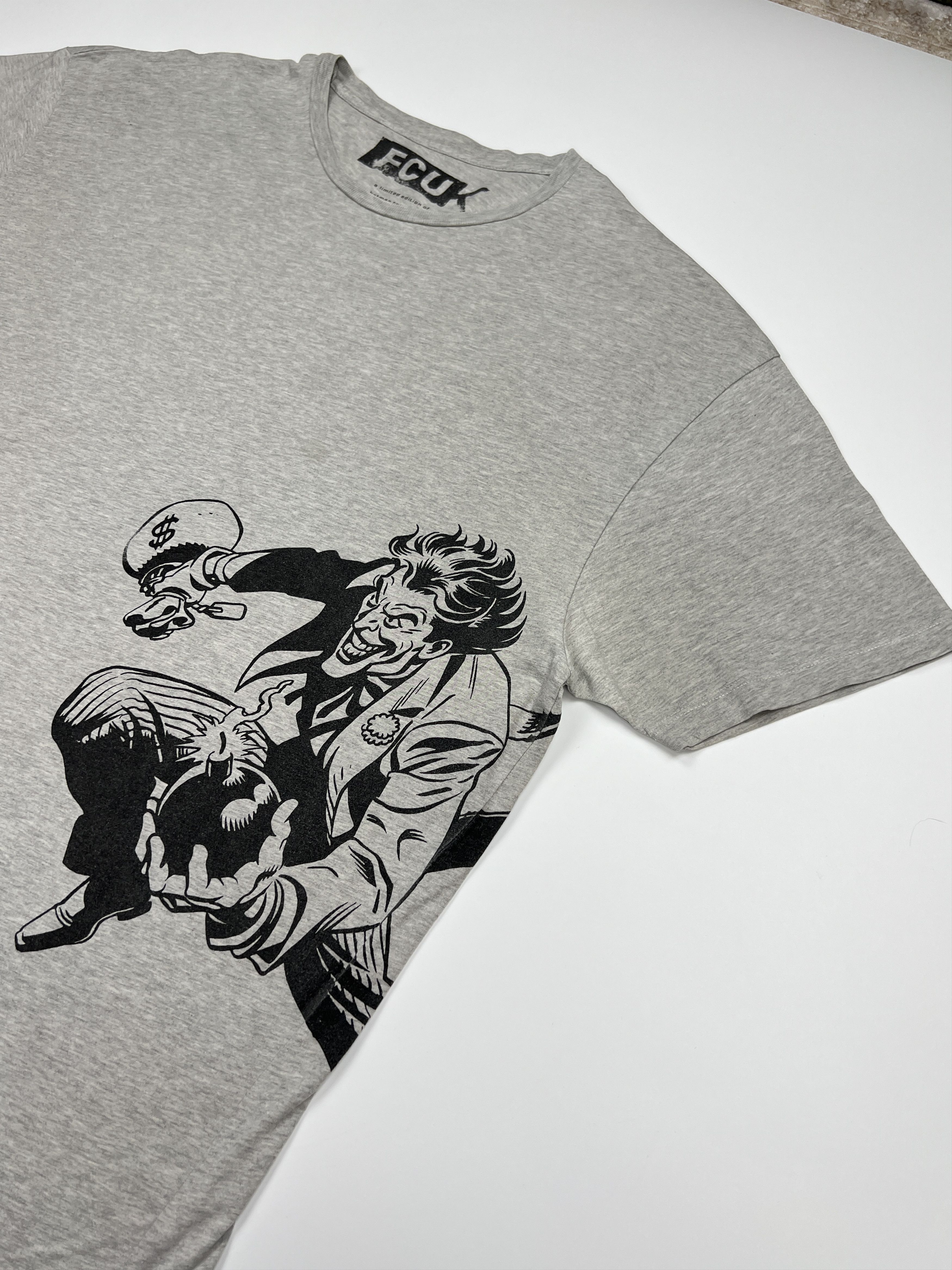 DC Comics × FCUK × Vintage Vintage 2008 FCUK DC Comics Joker Graphic Tee Size US XXL / EU 58 / 5 - 7 Thumbnail
