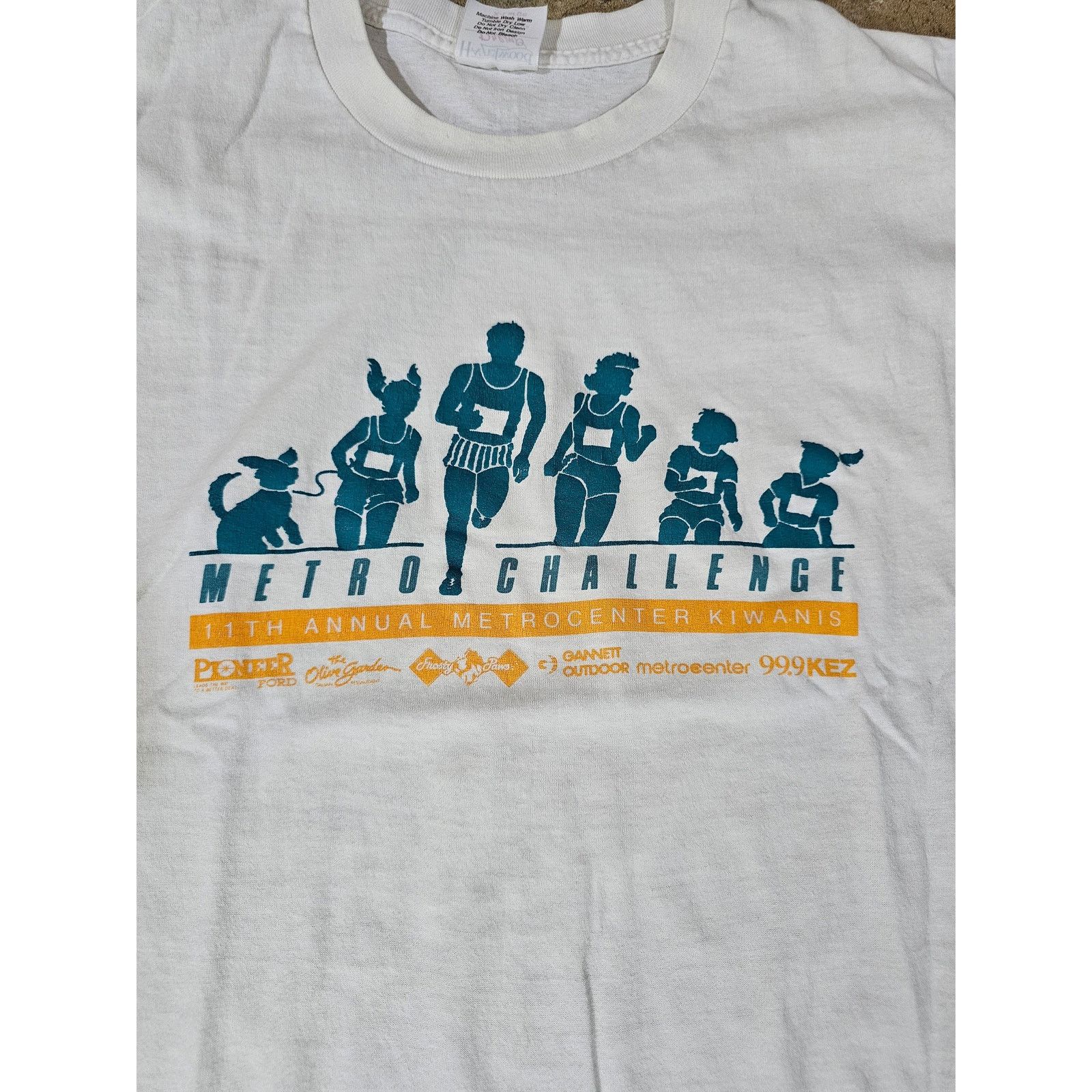 Other Metro Challenge Runners Run Souvenir T-Shirt White Sz L Size US L / EU 52-54 / 3 - 2 Thumbnail