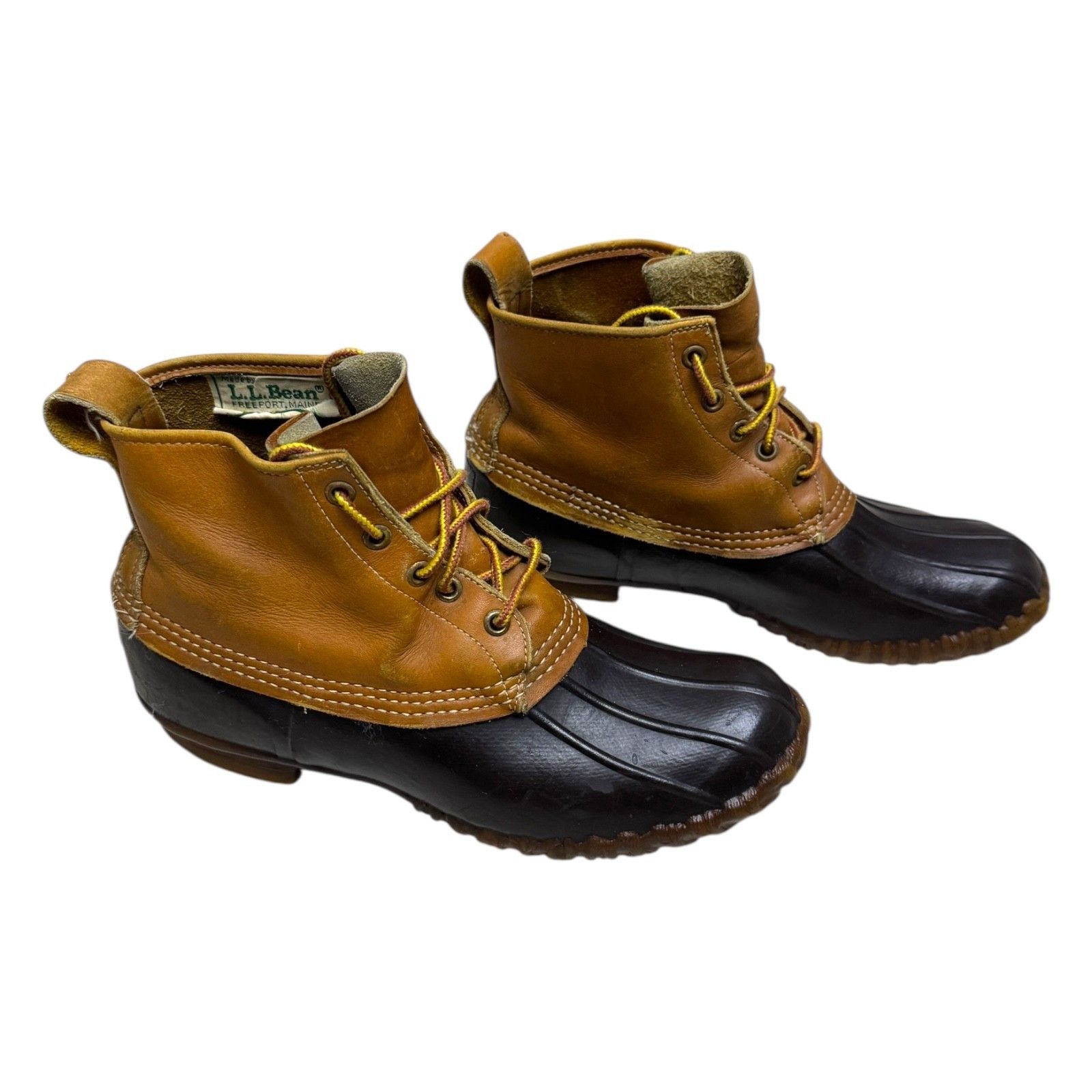 L.L. Bean LL BEAN Vintage MAINE HUNTING SHOE 90s Leather Boots 7 Size US 7 / EU 40 - 3 Thumbnail