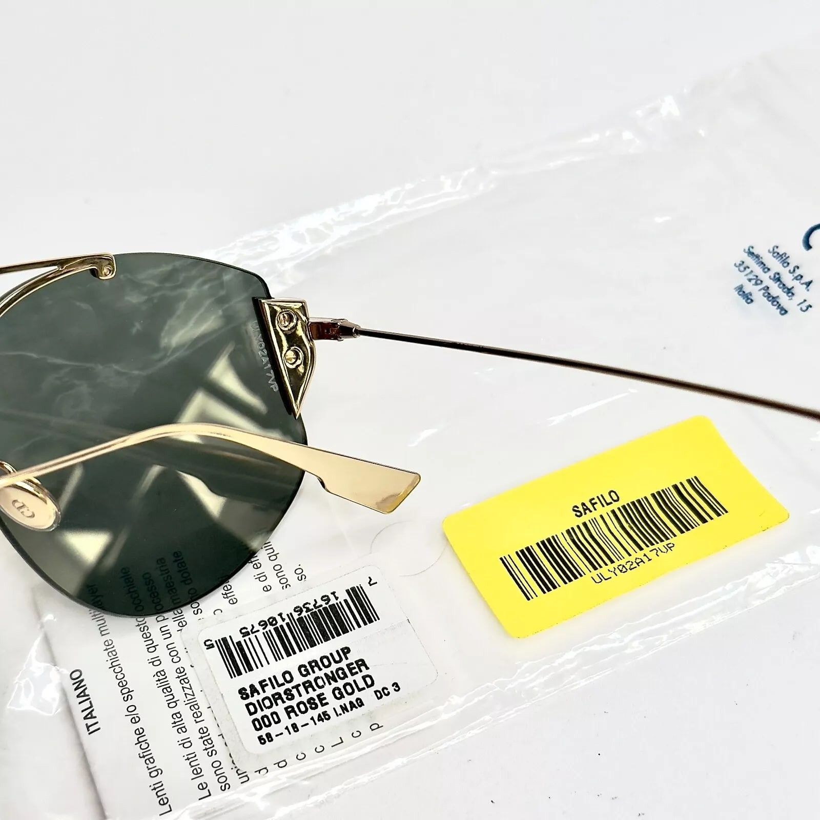 Christian Dior Monsieur CHRISTIAN DIOR STRONGER Silver Mirror Gold DIORSTRONGER Size ONE SIZE - 7 Thumbnail