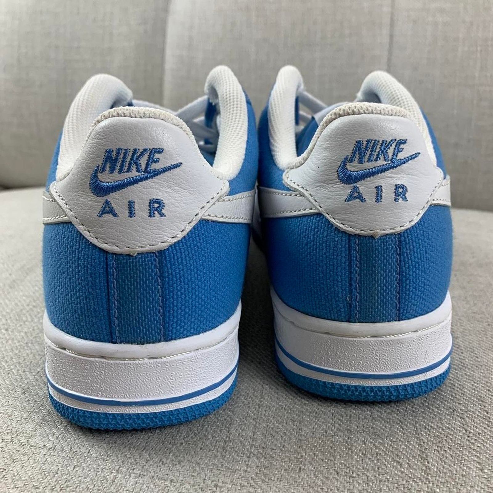 Nike 2003 Nike Air Force 1 Low “UNC Canvas” Size US 7.5 / IT 37.5 - 4 Thumbnail