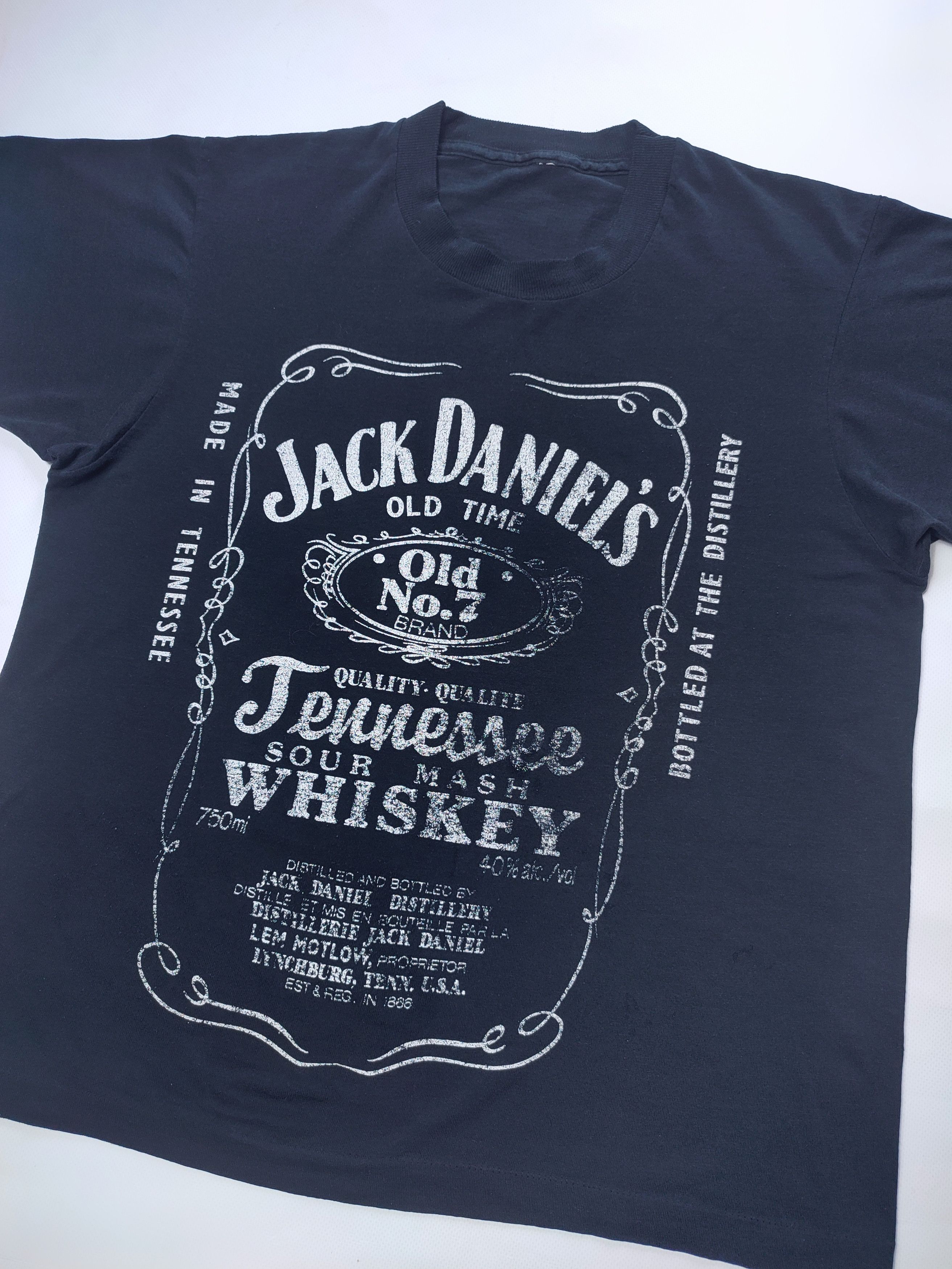 Vintage Vintage Whiskey Single Stitch Thin T-shirt Size US M / EU 48-50 / 2 - 5 Thumbnail