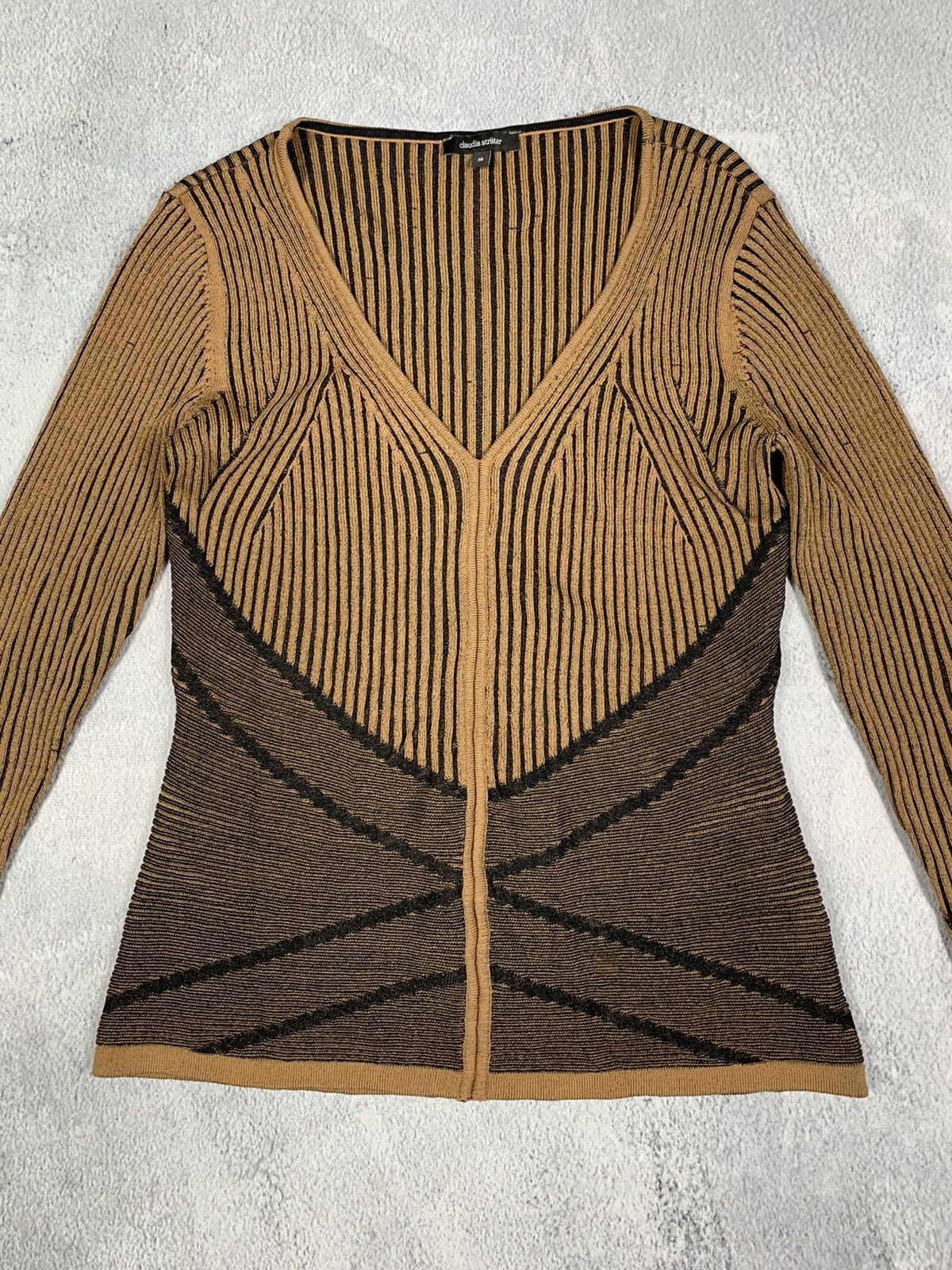 Vintage Vintage Y2K Avant garde longsleeve blouse streetwear size M Size M / US 6-8 / IT 42-44 - 4 Thumbnail