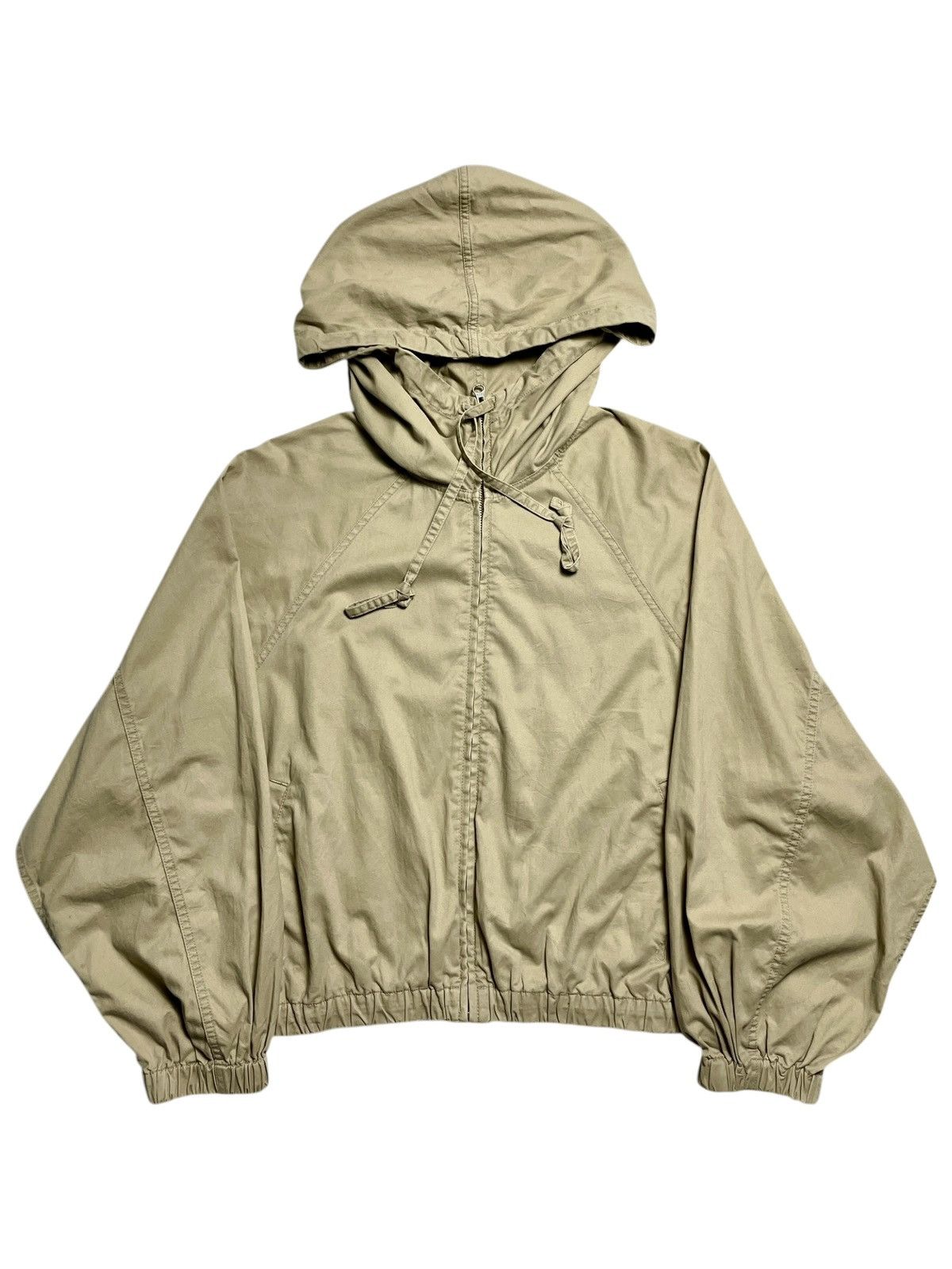 Uniqlo X JW Anderson - Oversized Crop Boxy Zip Hooded Jacket