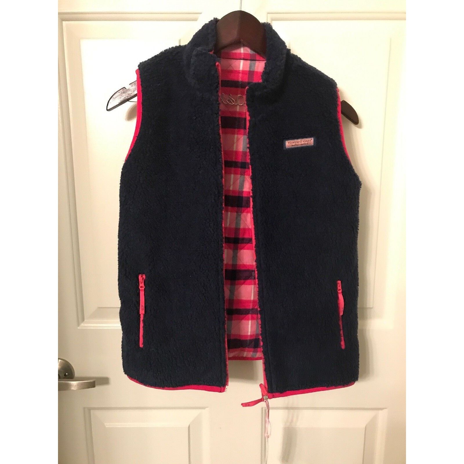 Vineyard Vines NWT Vineyard Vines Sz14 (L) Girls, Women's XS Plaid Vest Size XS / US 0-2 / IT 36-38 - 6 Thumbnail