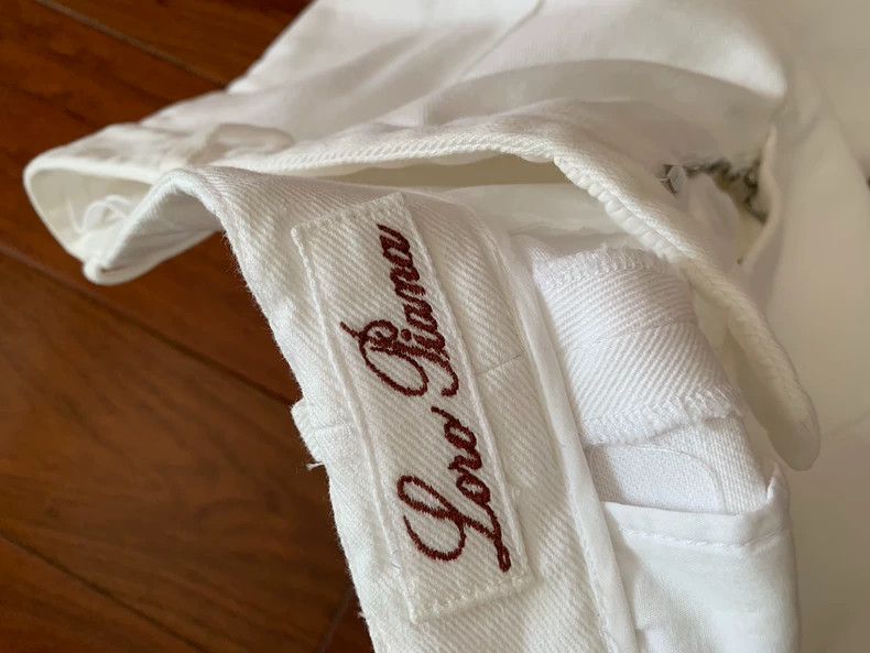 Loro Piana LORO PIANA White trousers Size 27" / US 4 / IT 40 - 2 Thumbnail