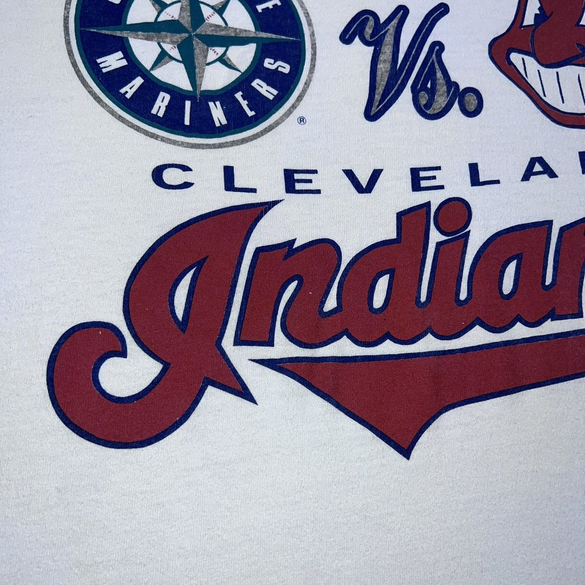 MLB MLB Championship Seattle Mariners Cleveland Indians T-Shirt Size US XL / EU 56 / 4 - 9 Thumbnail