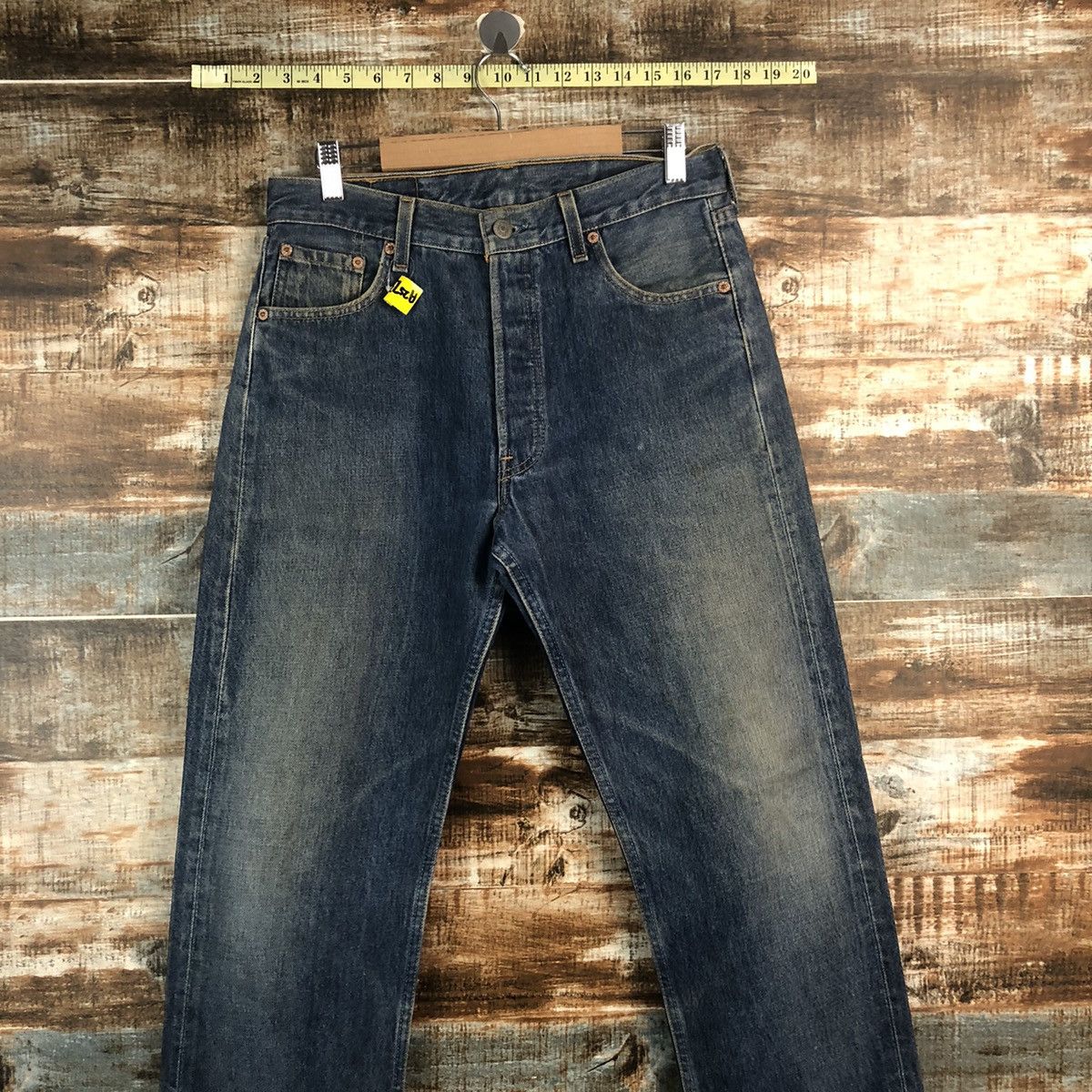 Levi's Levis vintage Blue Denim jeans Pants #A2573 Size US 30 / EU 46 - 2 Thumbnail
