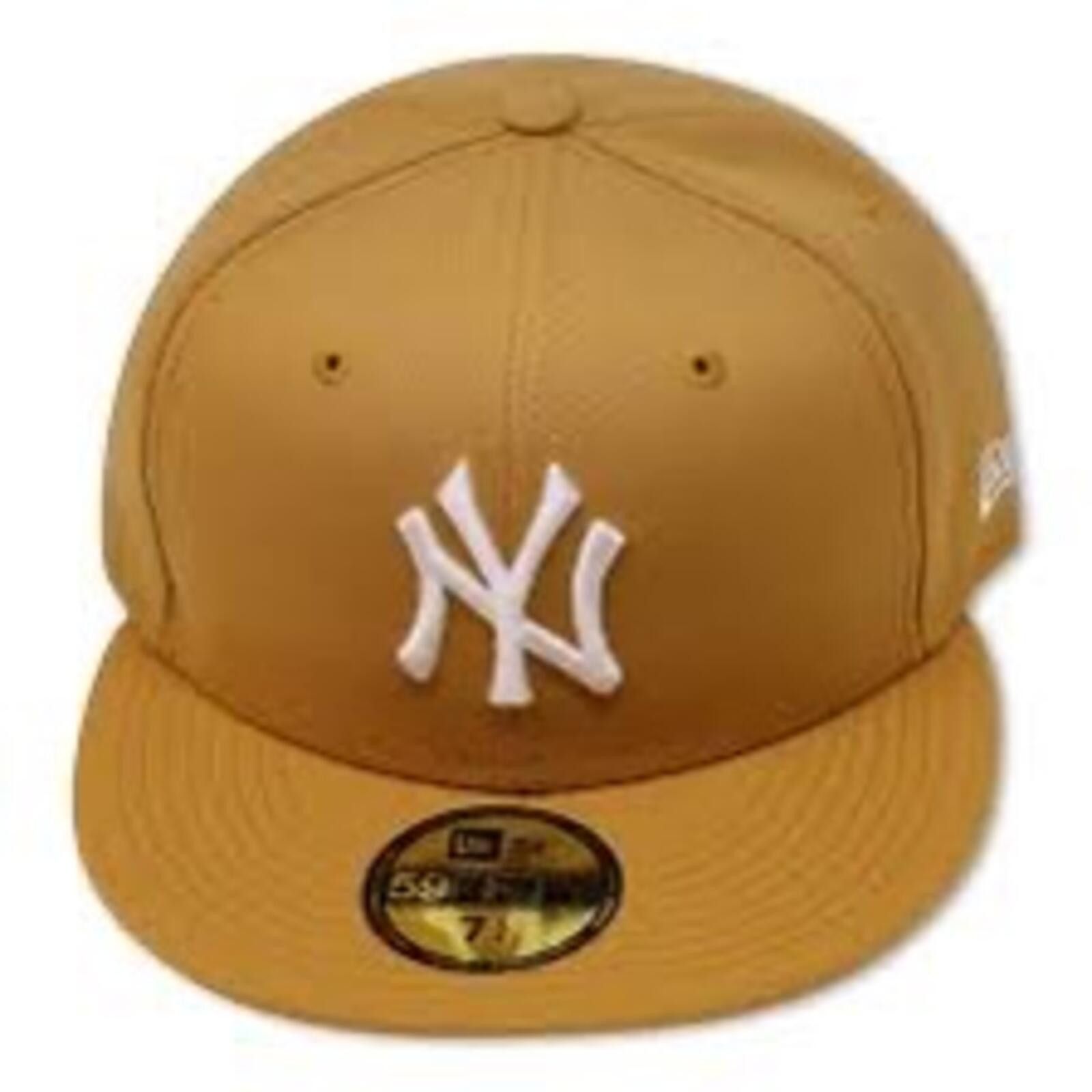 New Era New Era New York Yankees Khaki / Tan 59FIFTY 7 3/8 Size ONE SIZE - 3 Thumbnail