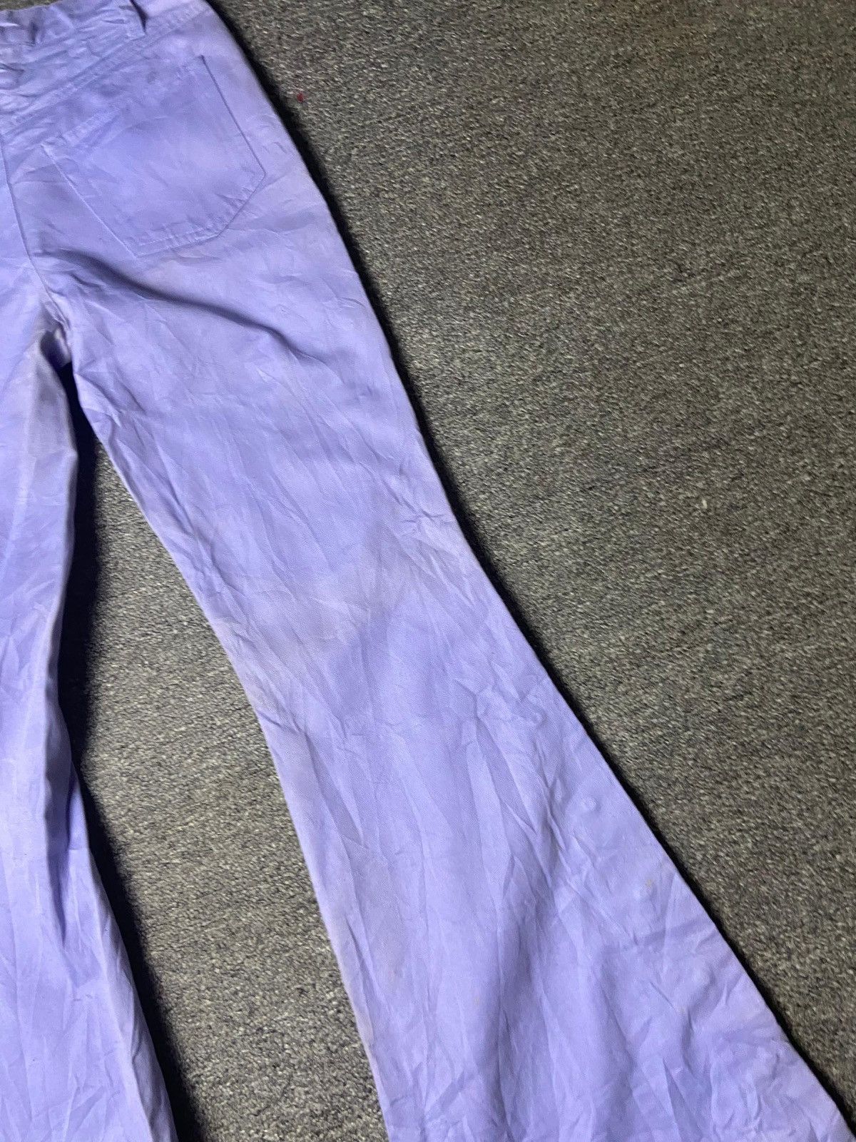 Japanese Brand F.T.S Co Brand Flared Pants with Sides Snap Buttons (154) Size 27" / US 4 / IT 40 - 2 Thumbnail
