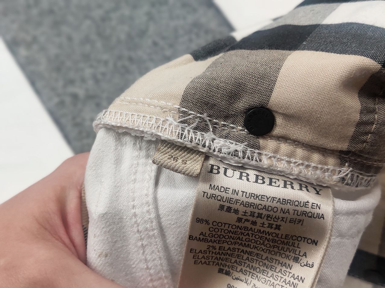 Burberry Burberry Brit nova check kensington Skinny Fit Denim Jeans Size 26" / US 2 / IT 38 - 15 Thumbnail